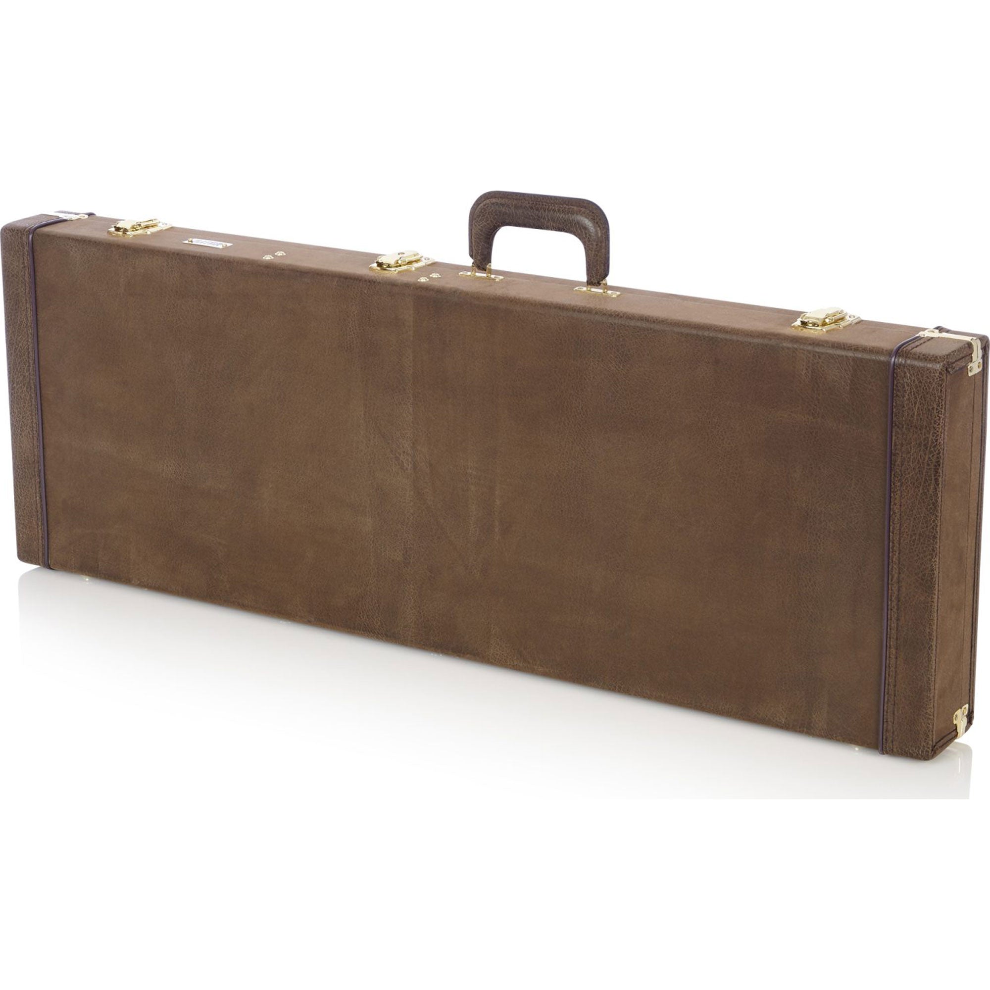 Gator Cases GW-ELECT-VIN Electric Guitar Case, Vintage Brown