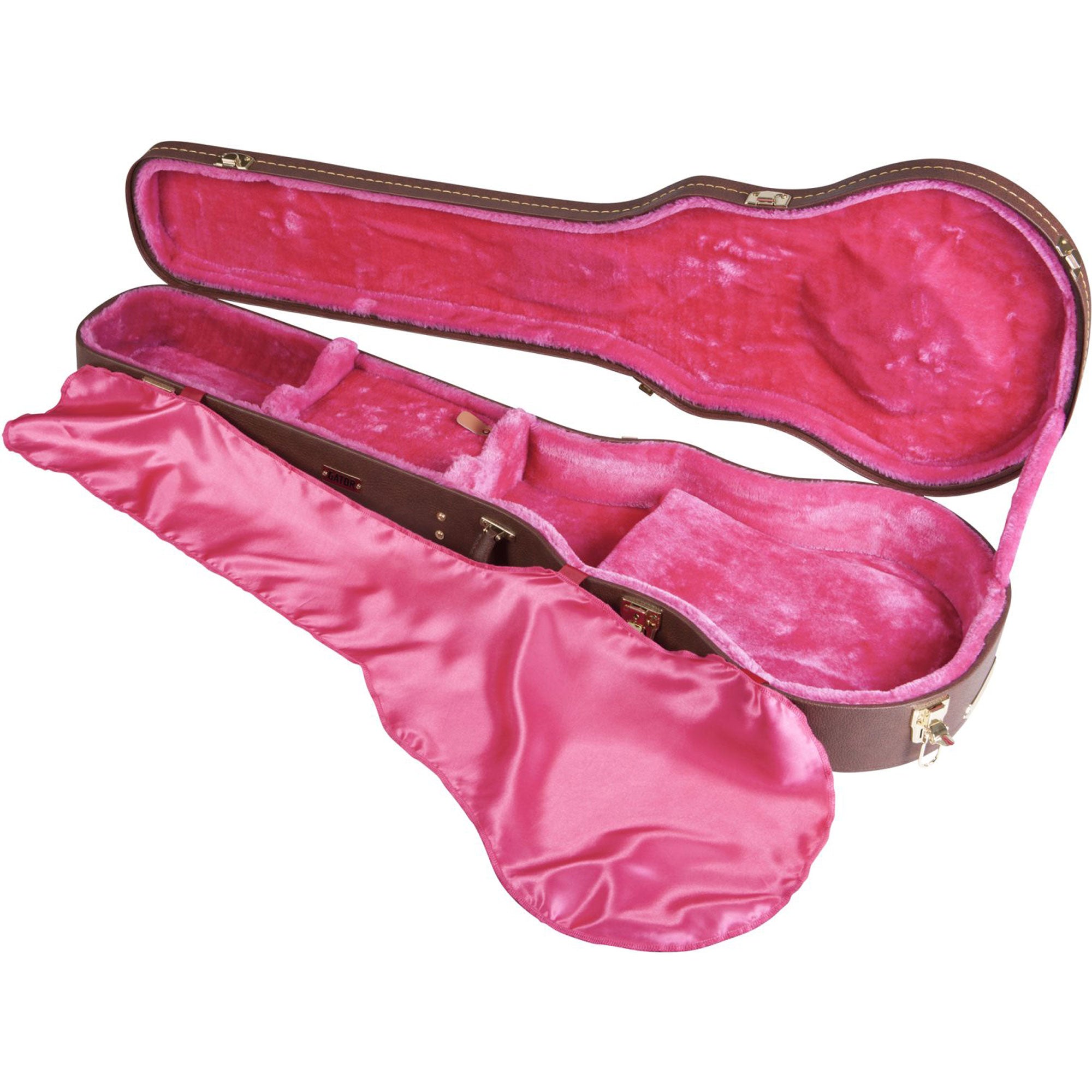 Gator Cases GW-LP-BROWN Gibson Les Paul Guitar Case, Brown