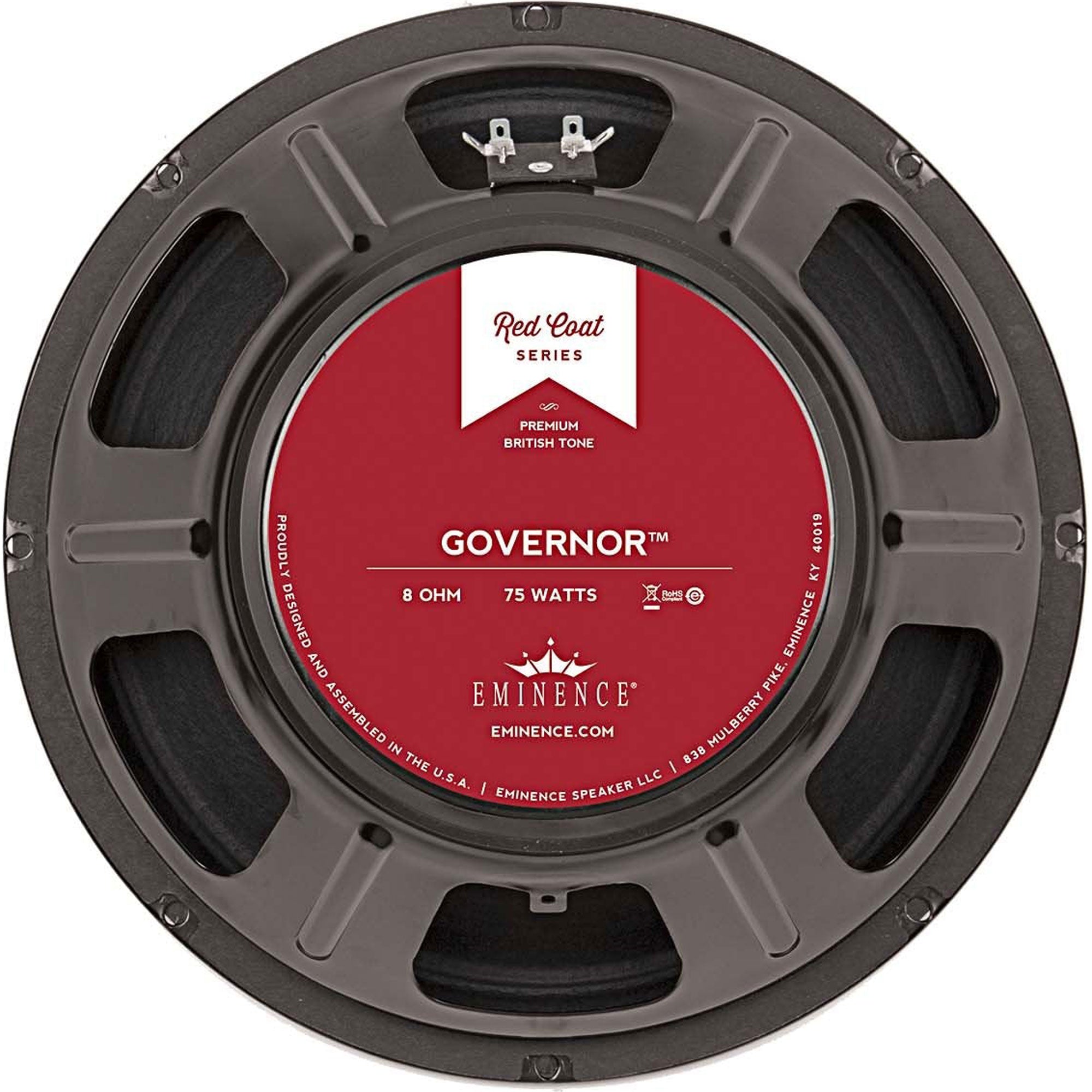 Eminence The Governor 12" Guitar Speaker, 8 Ohm