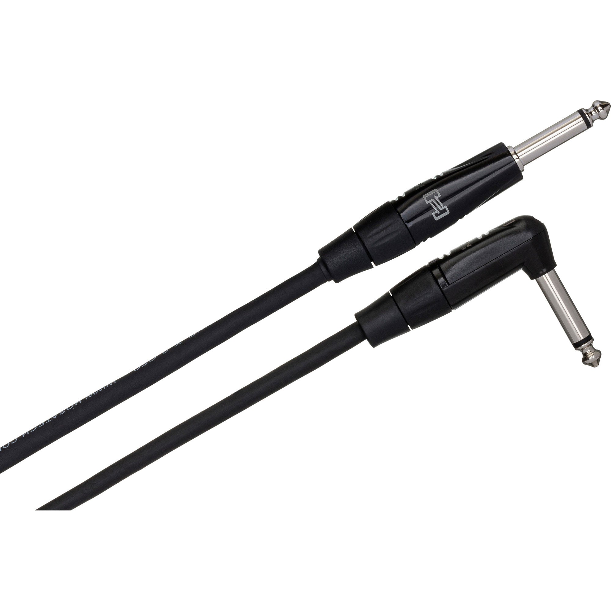 Hosa HGTR-005R Pro Right-Angle Guitar Cable (5')