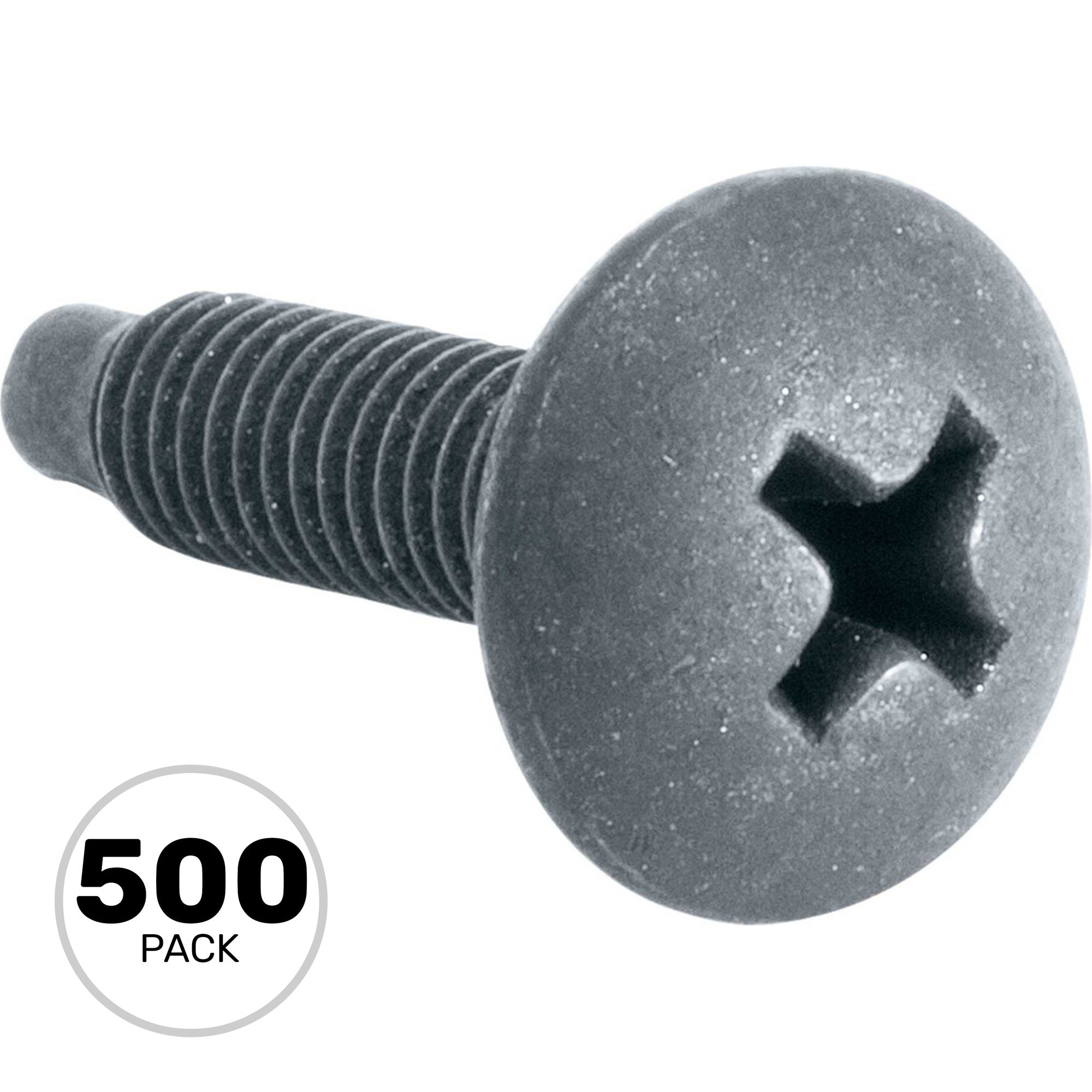 Middle Atlantic HM500 Premium Black Matte Rack Screws (500 Pack)