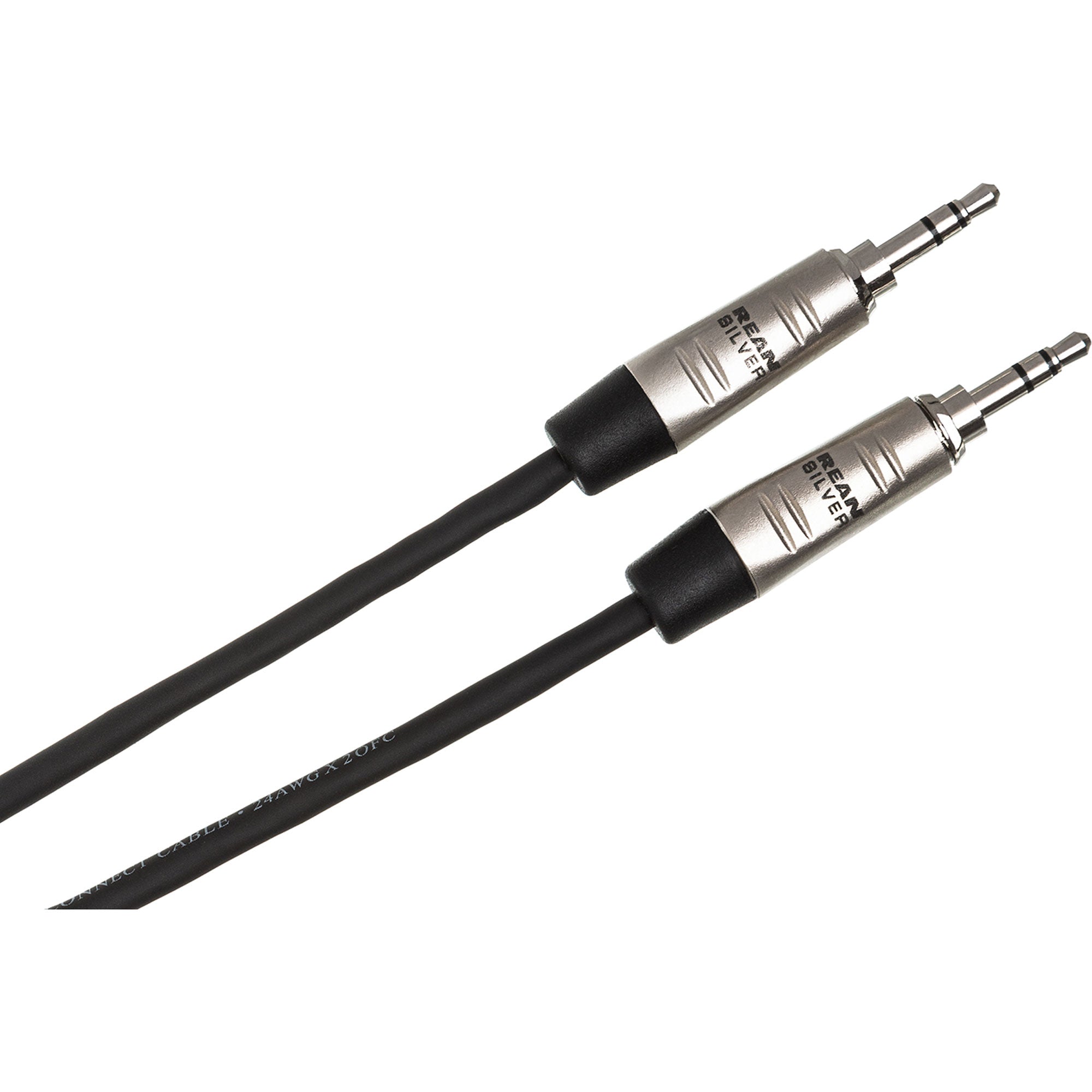 Hosa HMM-005 REAN 3.5mm TRS to 3.5mm TRS Pro Stereo Interconnect Cable (5')