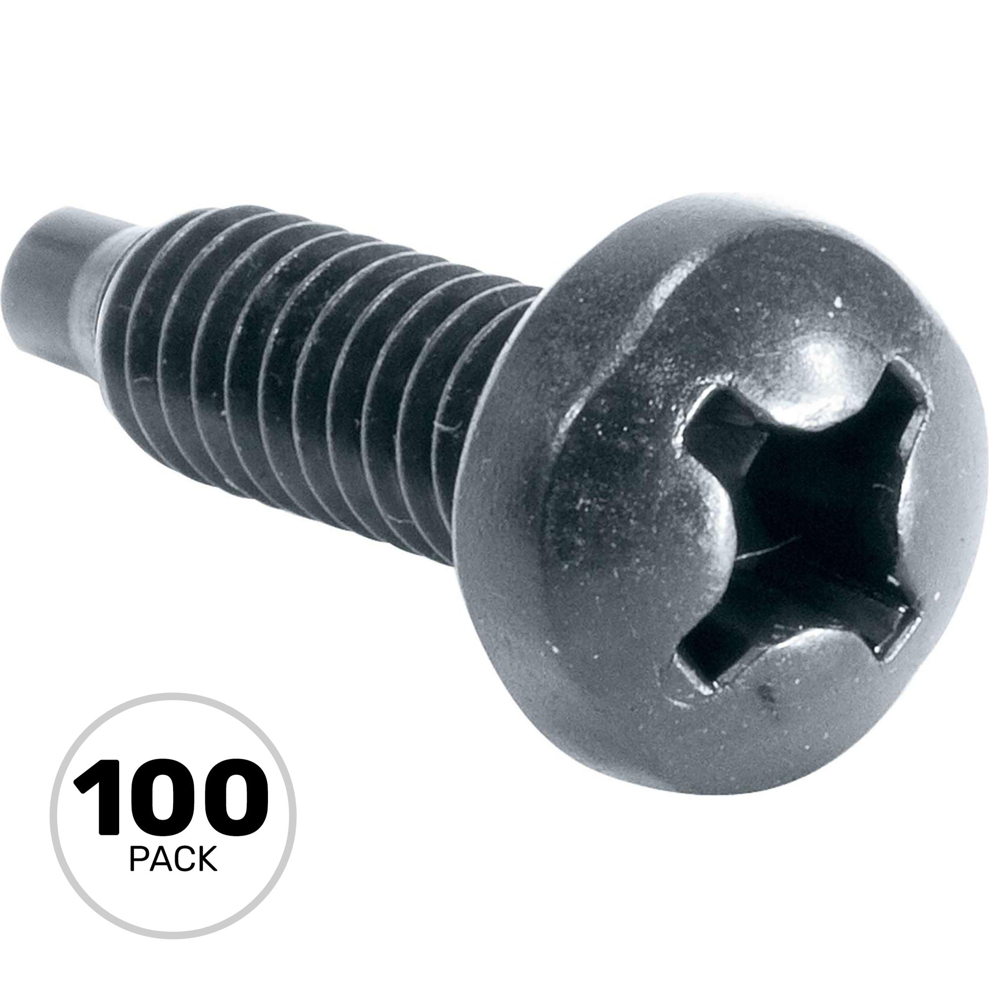 Middle Atlantic HP-24 Rack Screws, 12-24 Thread (100 Pack)