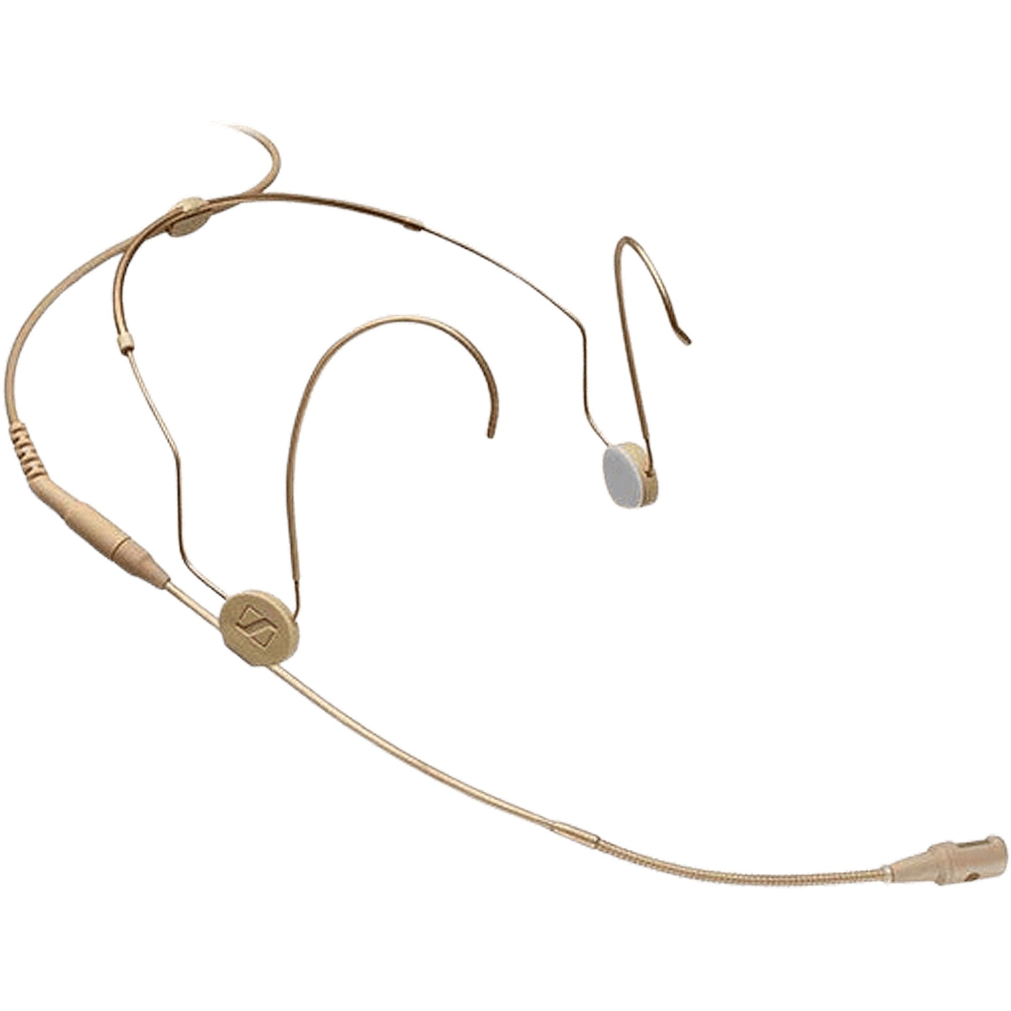 Sennheiser HSP4-EW-3 Lightweight Headworn Microphone with Locking 1/8" Connector (Beige)