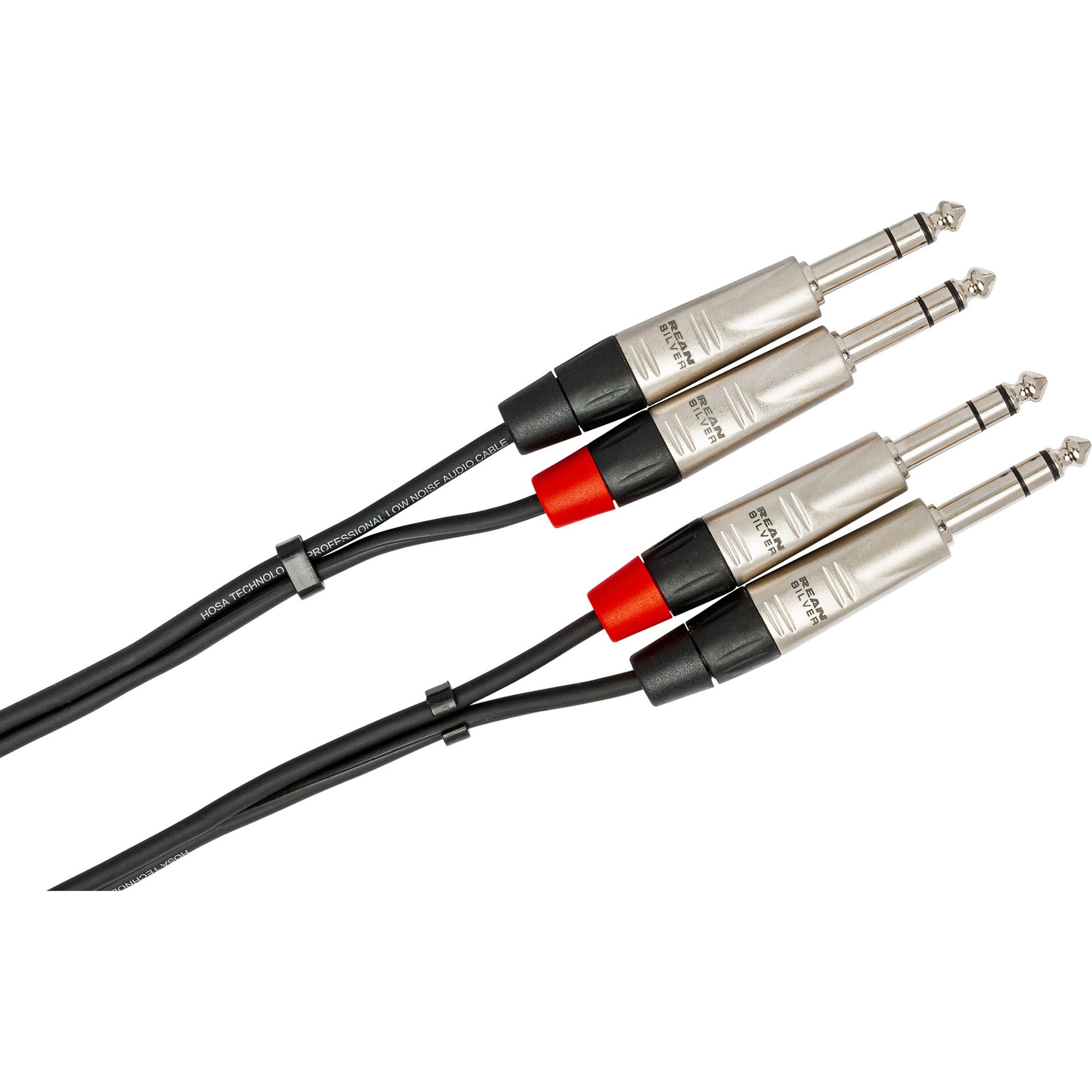 Hosa HSS-001.5X2 Pro Stereo Balanced Interconnect Cable (1.5')