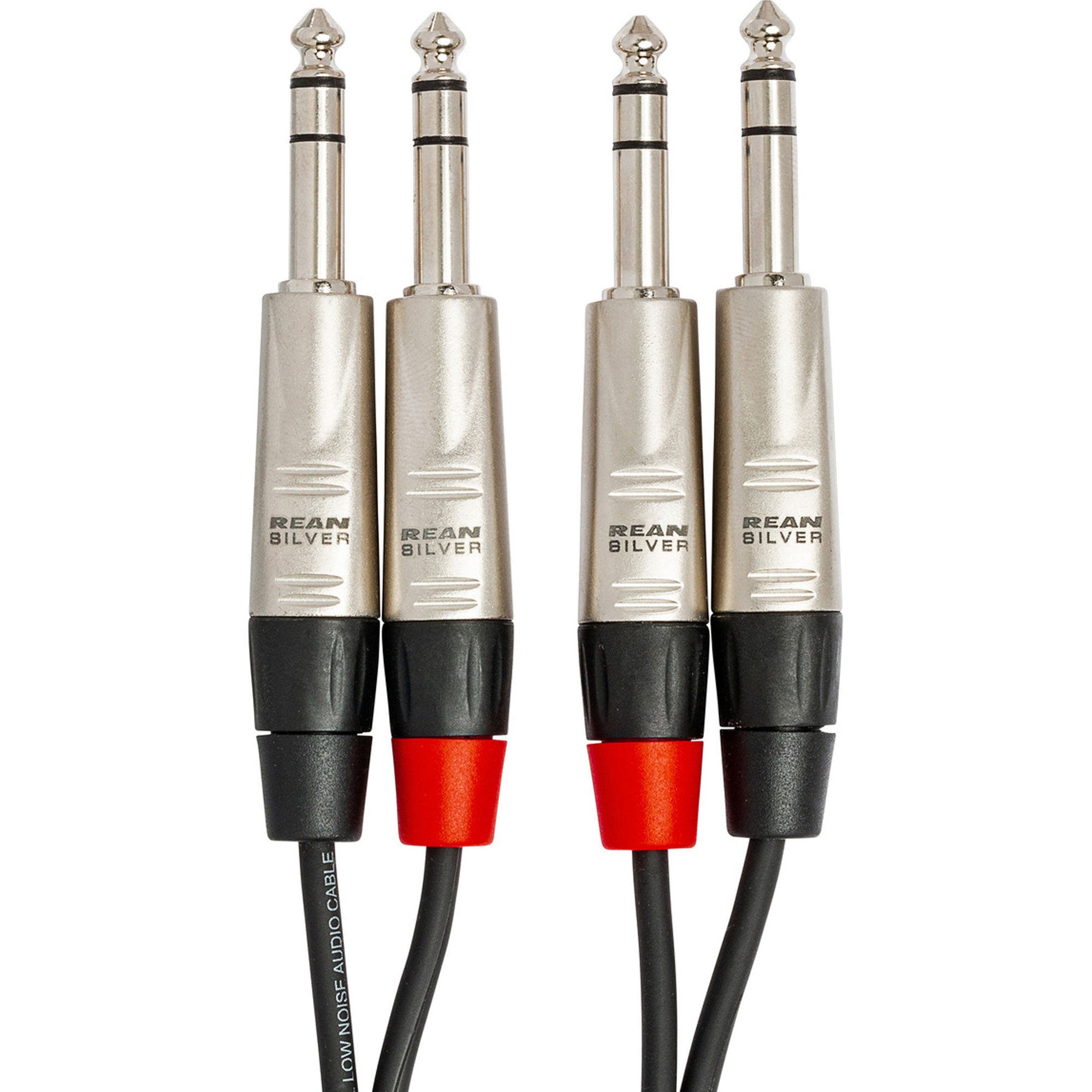 Hosa HSS-015X2 Pro Stereo Balanced Interconnect Cable (15')
