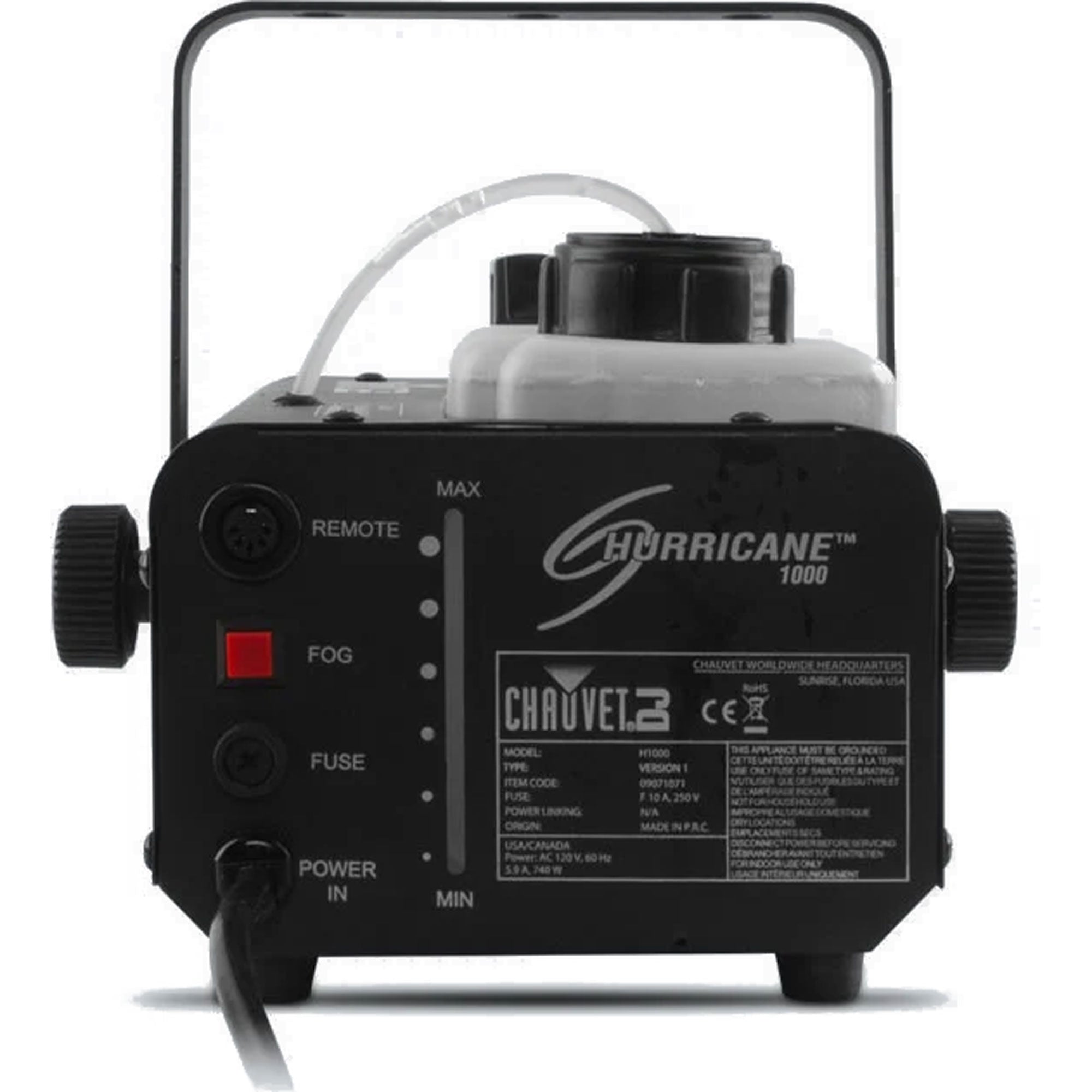 Chauvet DJ Hurricane 1000 Fog Machine