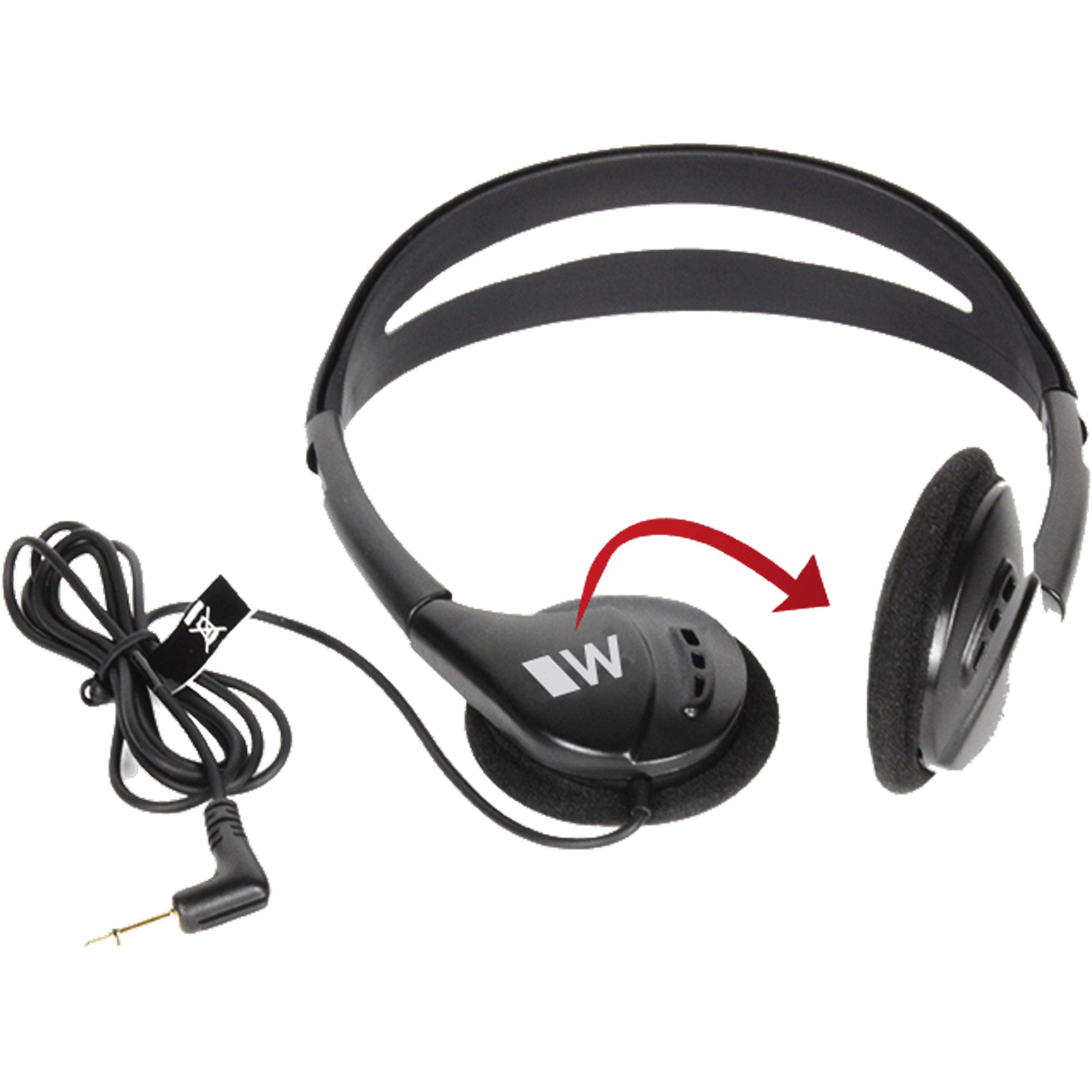 Williams AV HED 021 Folding Mono Headphones