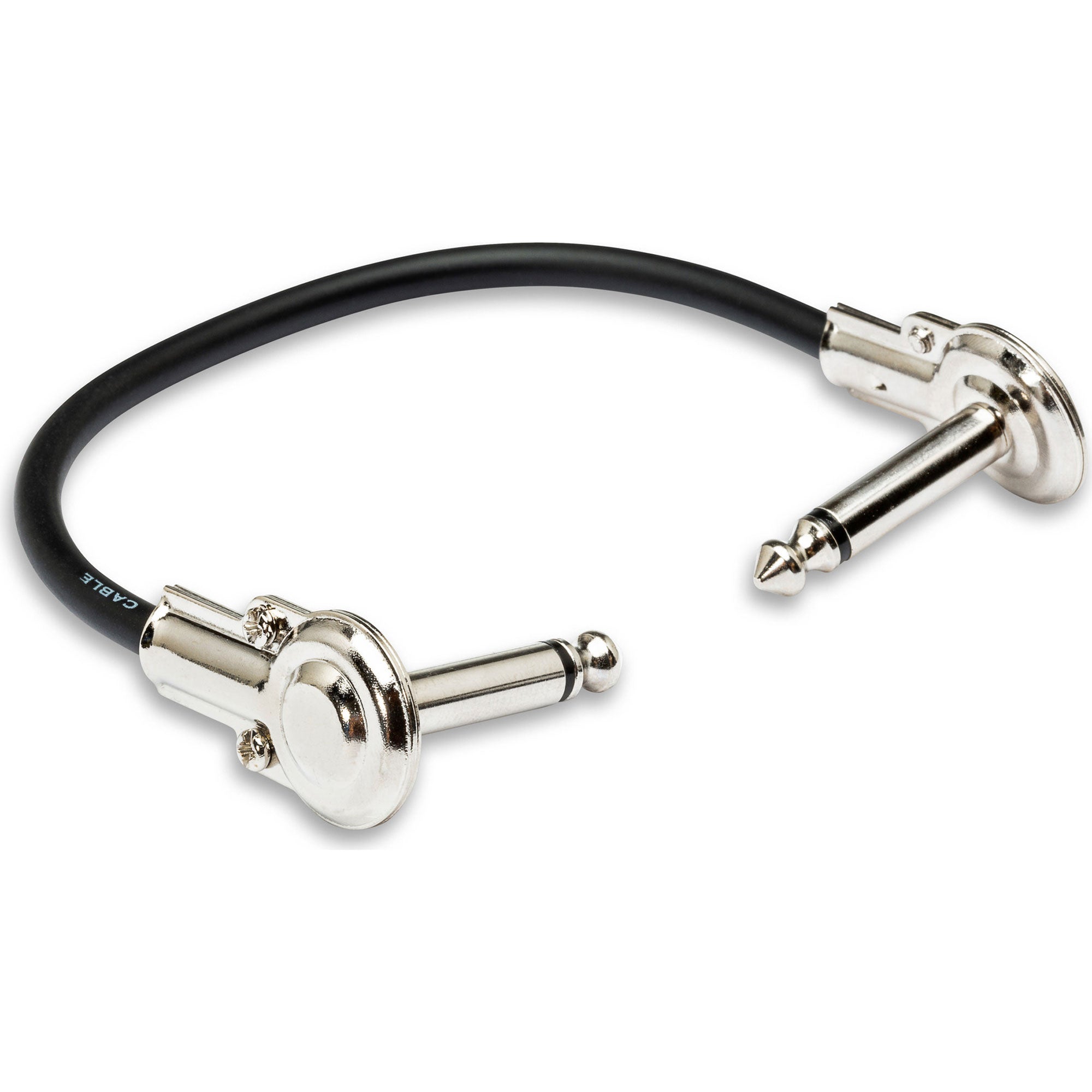 Hosa IRG-100.5 Low-Profile Right-Angle 1/4" TS Guitar Patch Cable (6")
