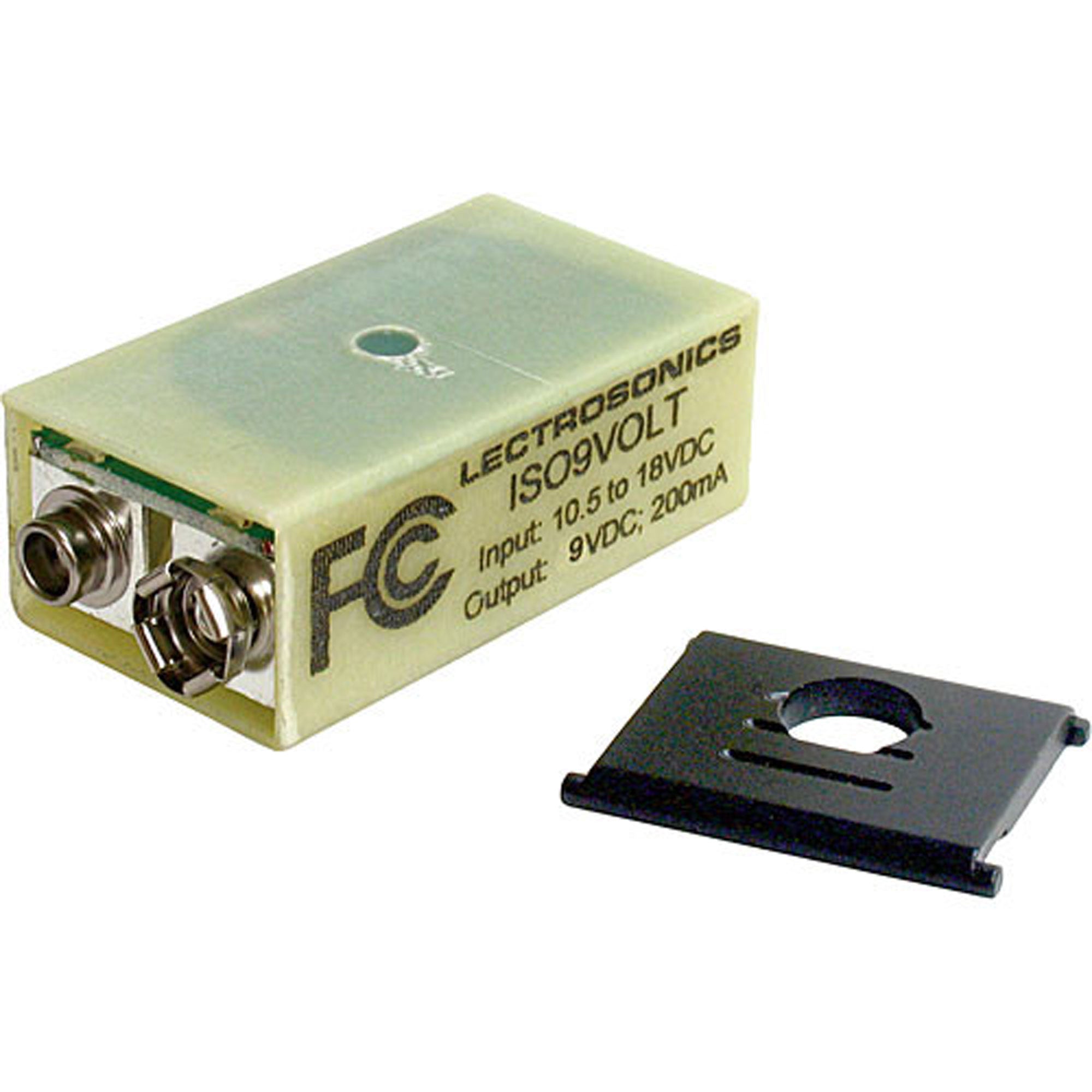 Lectrosonics ISO9VOLTH Battery Eliminator for UH Series Wireless Transmitters
