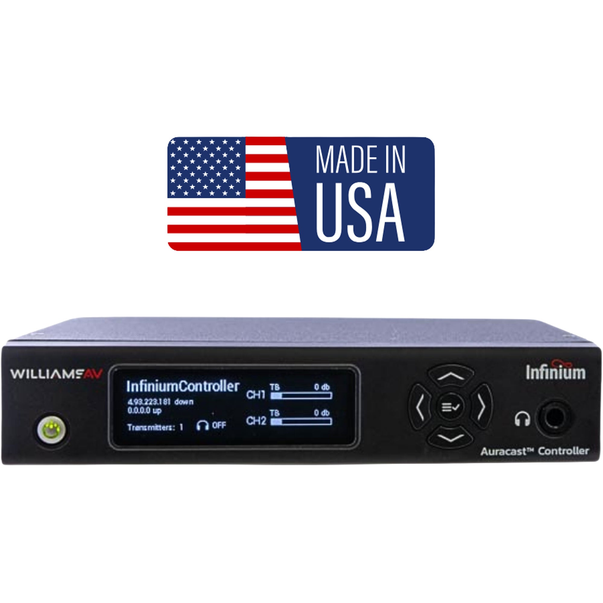 Williams AV Infinium C1 Auracast Controller Only