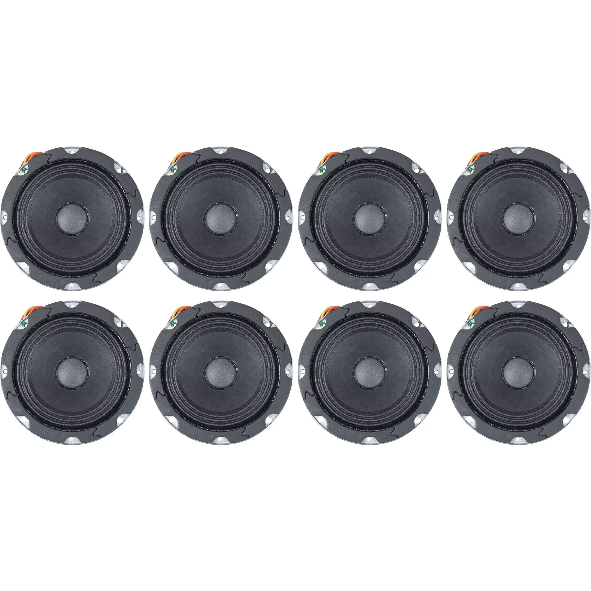 Lowell JR410-T870 4" Speaker with 70V Transformer (8 Pack)