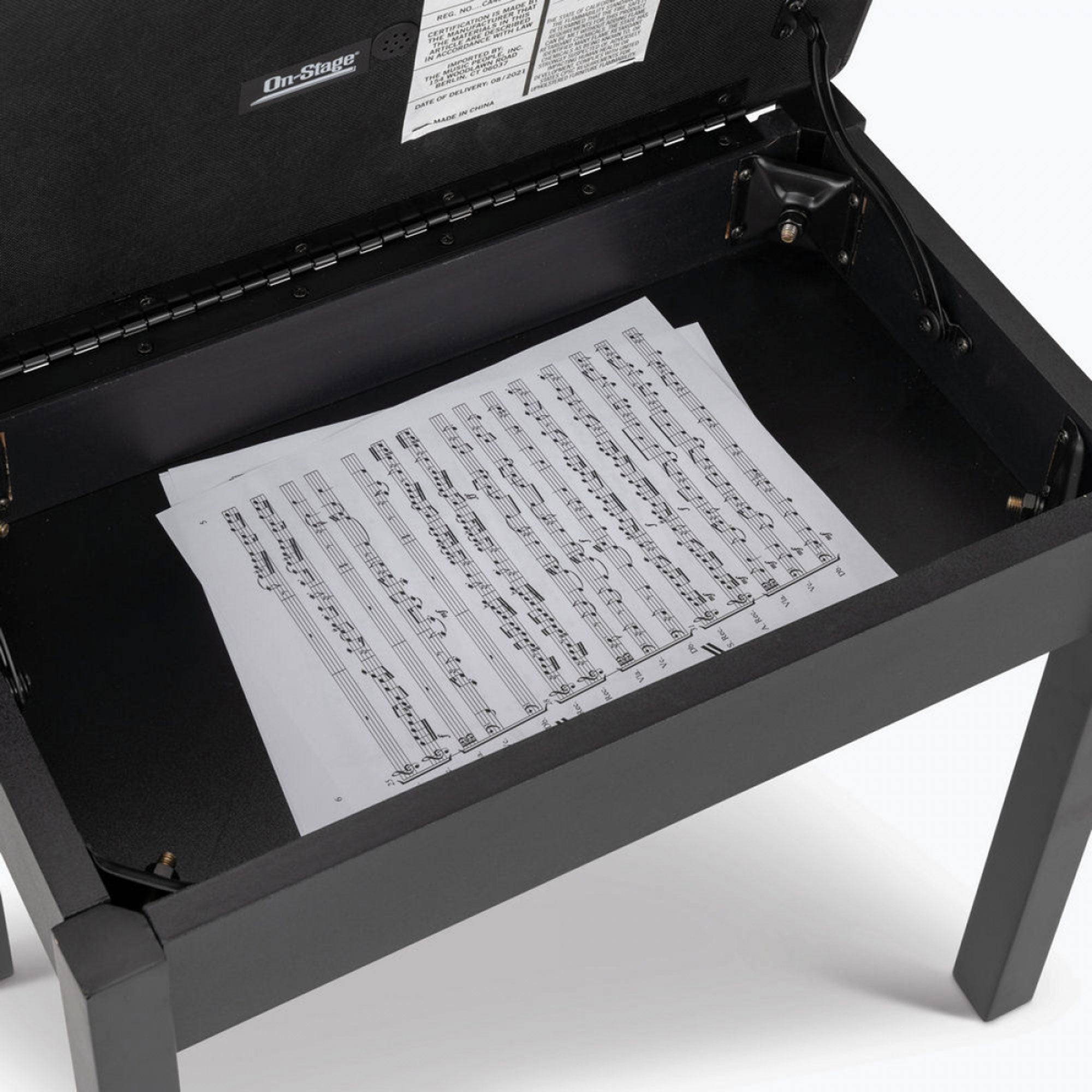 On-Stage KB8902B Flip-Top Keyboard / Piano Bench