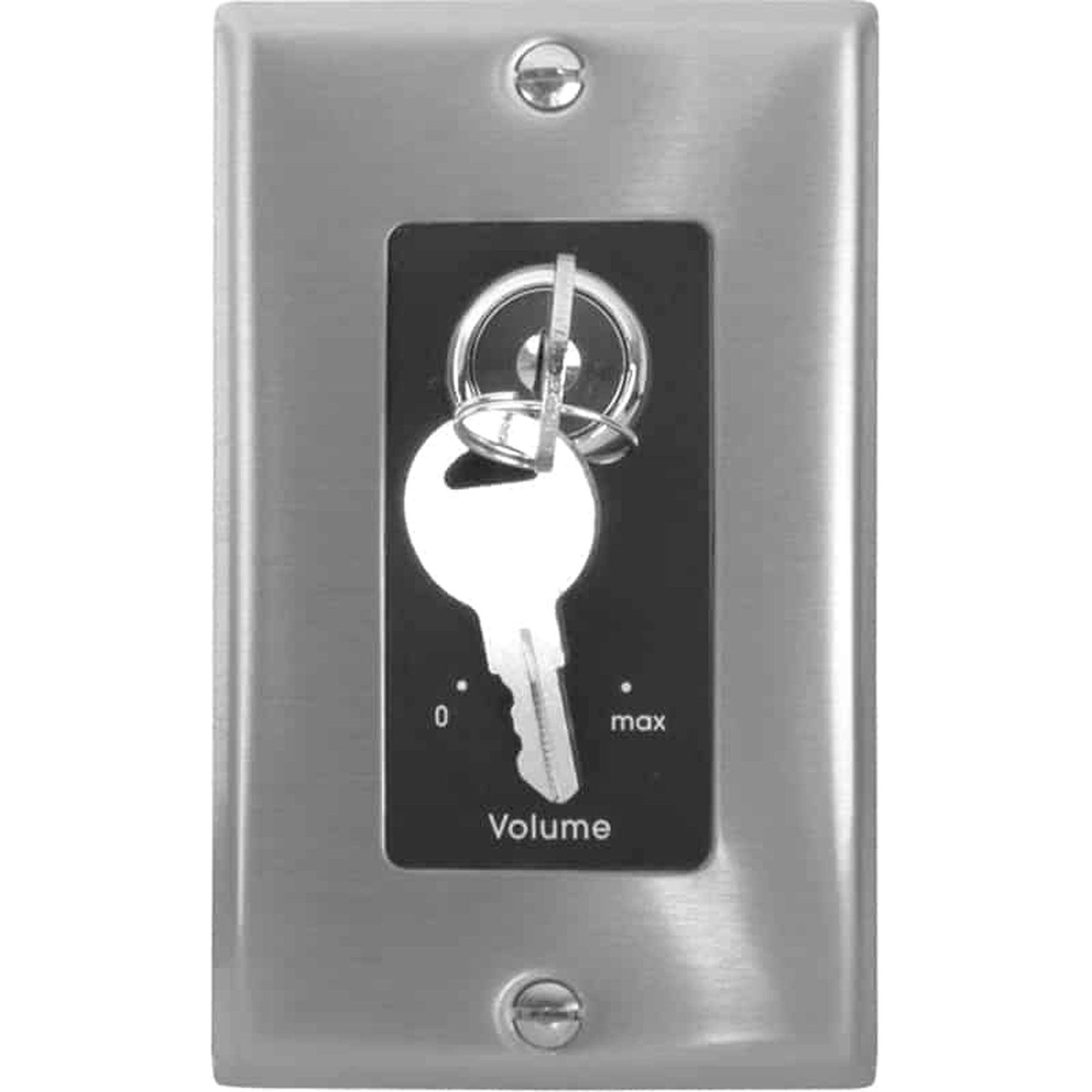 Lowell KL100-DSB 100W Attenuator with Key Switch (Decora Stainless & Black)