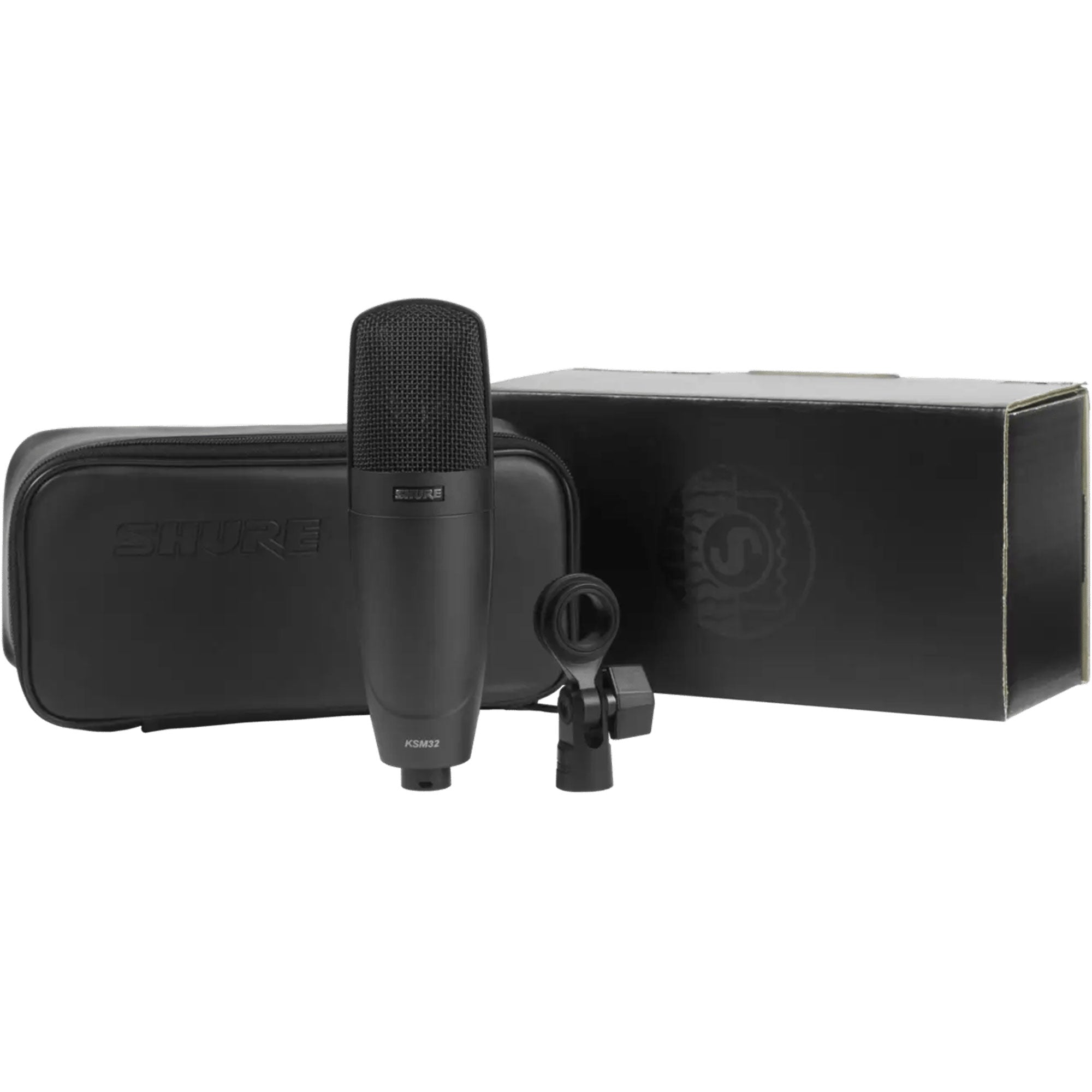 Shure KSM32/CG Cardioid Studio Condenser Microphone (Charcoal Grey)