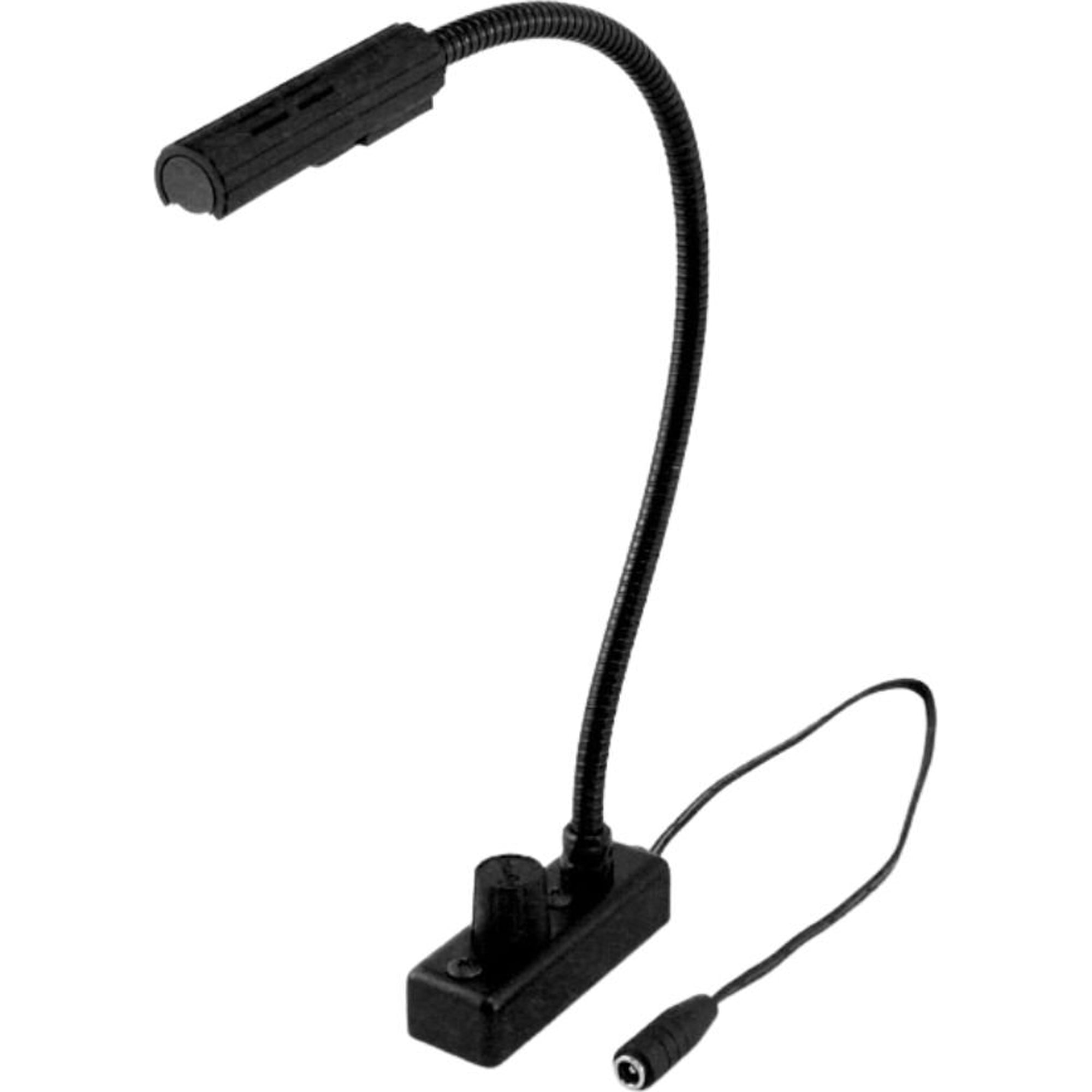 Littlite L-12A-LED Gooseneck LED Lampset with Red/White Light & No Power Supply (12")