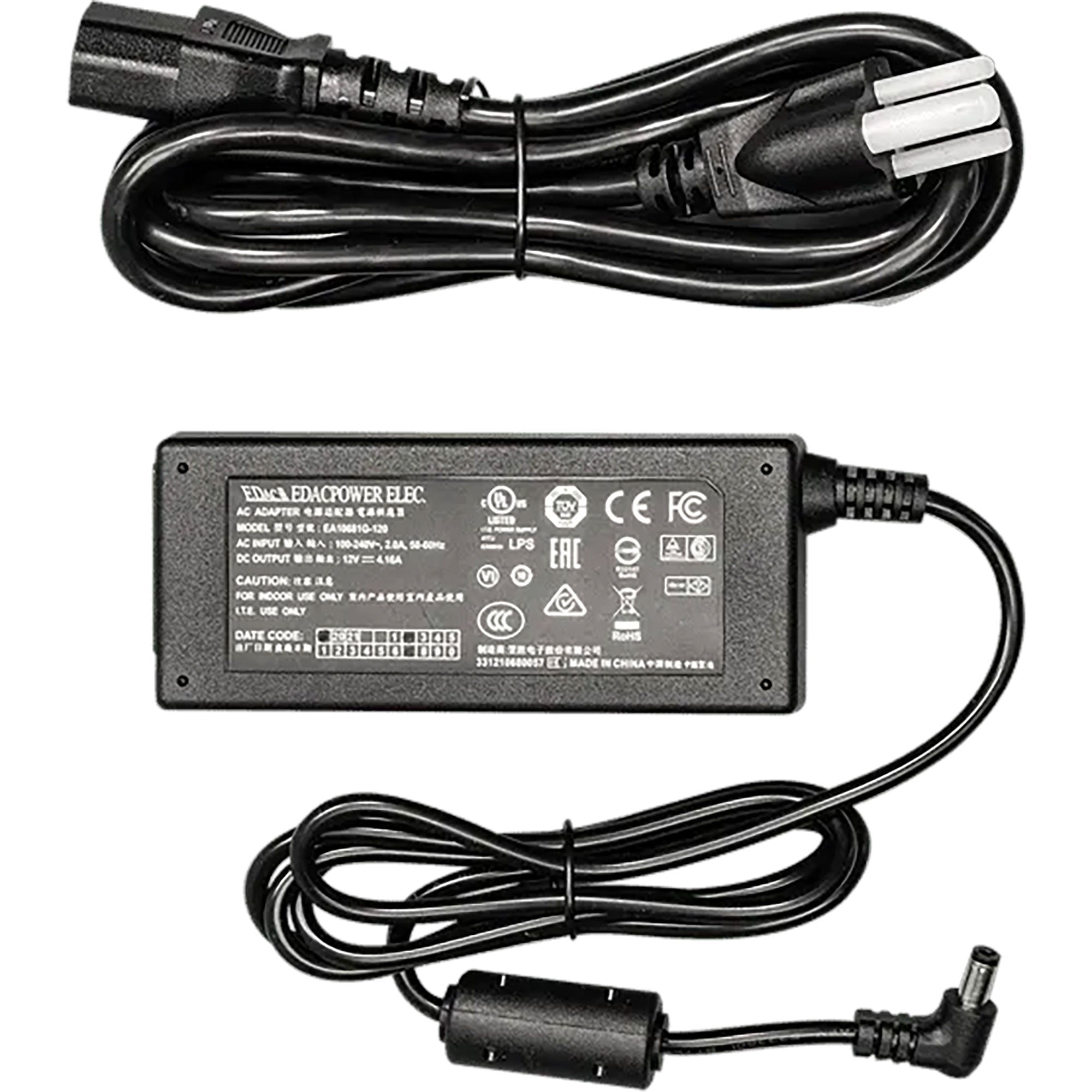 Listen Technologies LA-210-01 12 VDC Replacement Power Supply (12V)