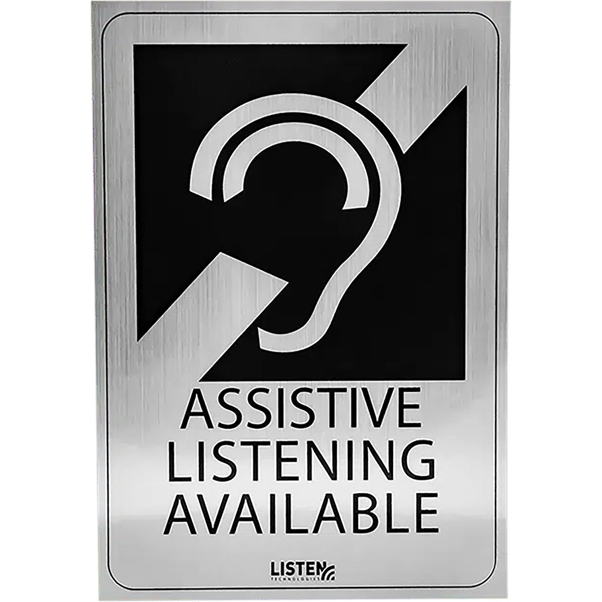 Listen Technologies LA-304 Assistive Listening Notification Signage Kit