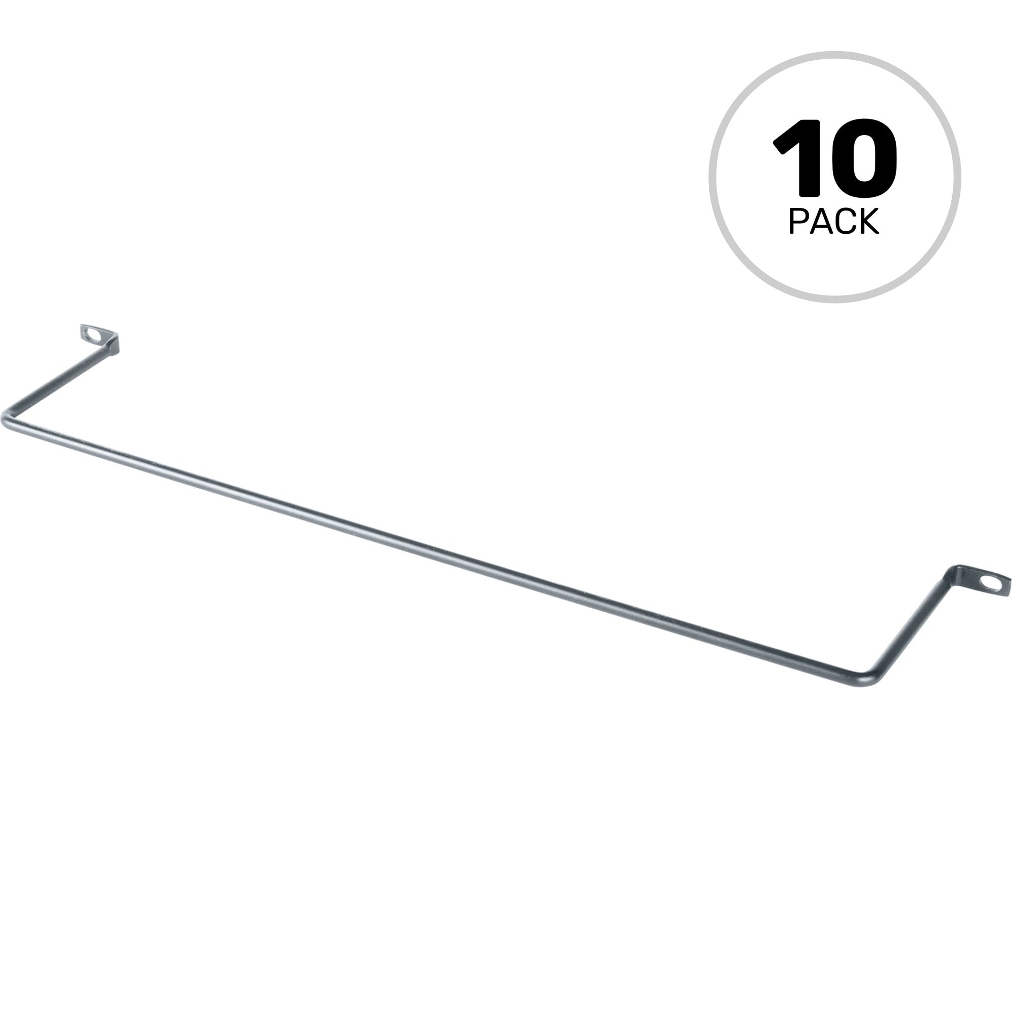 Middle Atlantic LBP-4R90 Round Lacing Bars with 4" Offset (10 Pack)