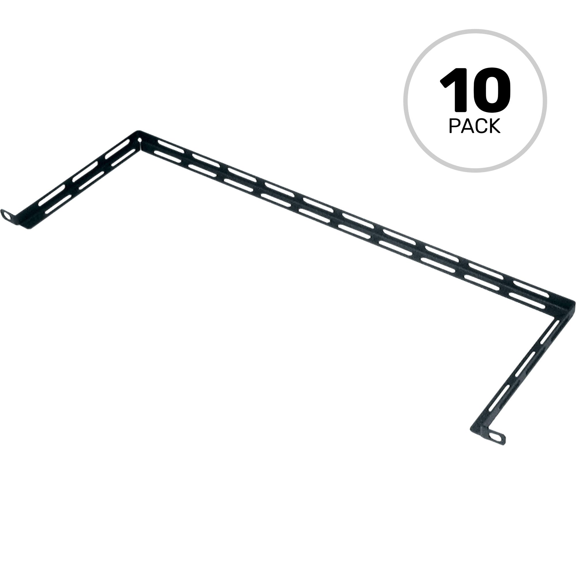 Middle Atlantic LBP-6A L-Shaped Lacing Bars with 6" Offset (10 Pack)