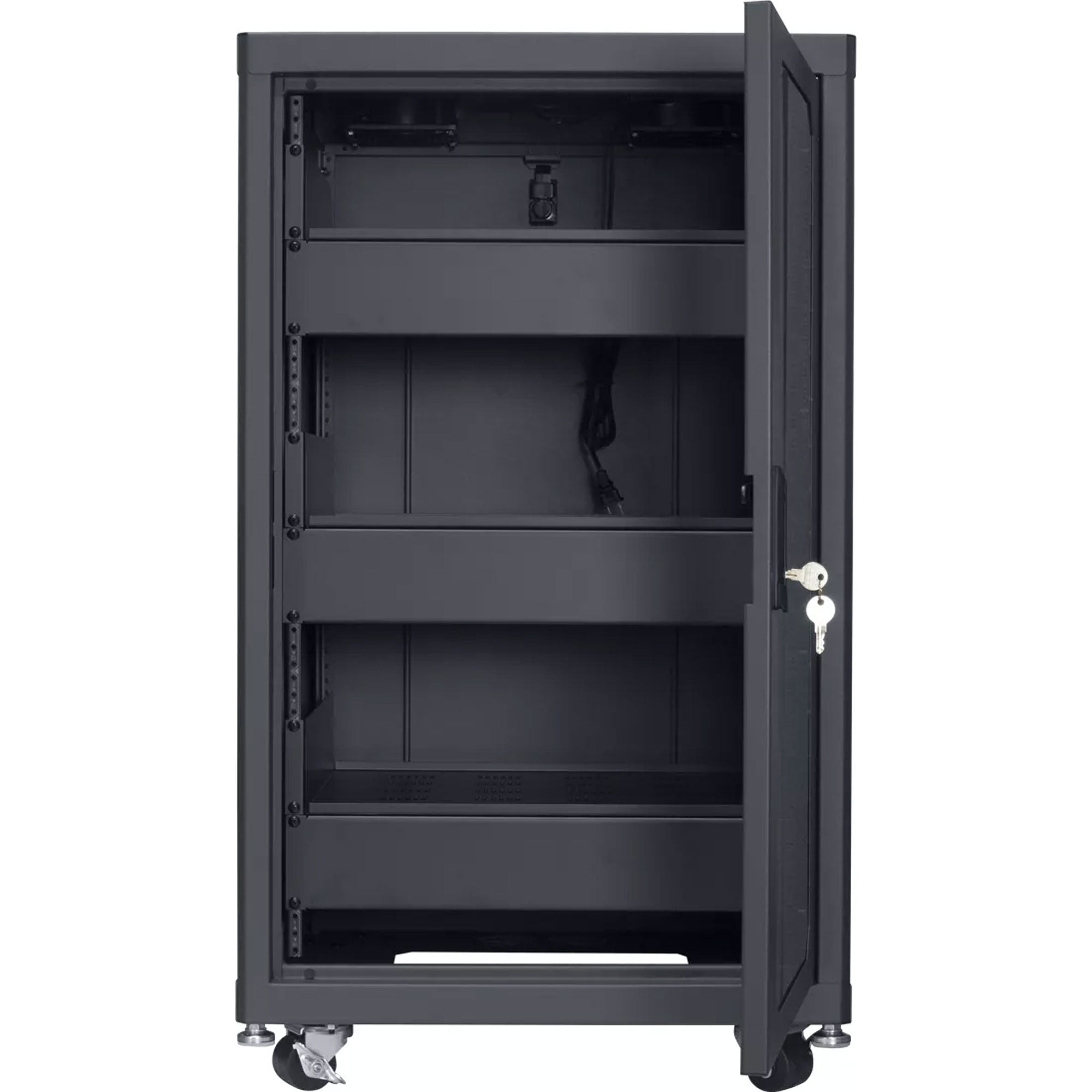 Lowell LCDR-1824 Configured Design Rack (18U x 24" Deep)
