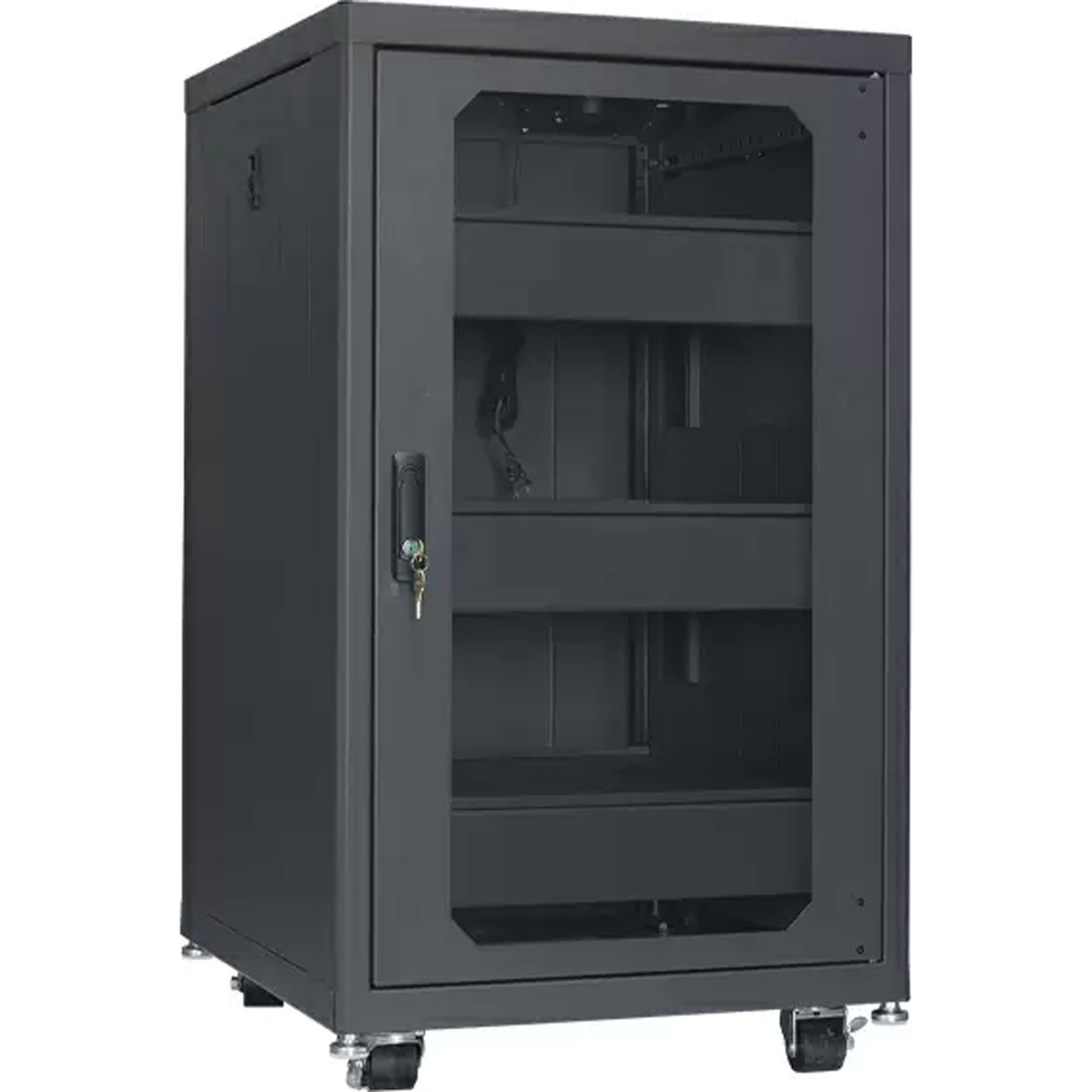 Lowell LCDR-1824 Configured Design Rack (18U x 24" Deep)