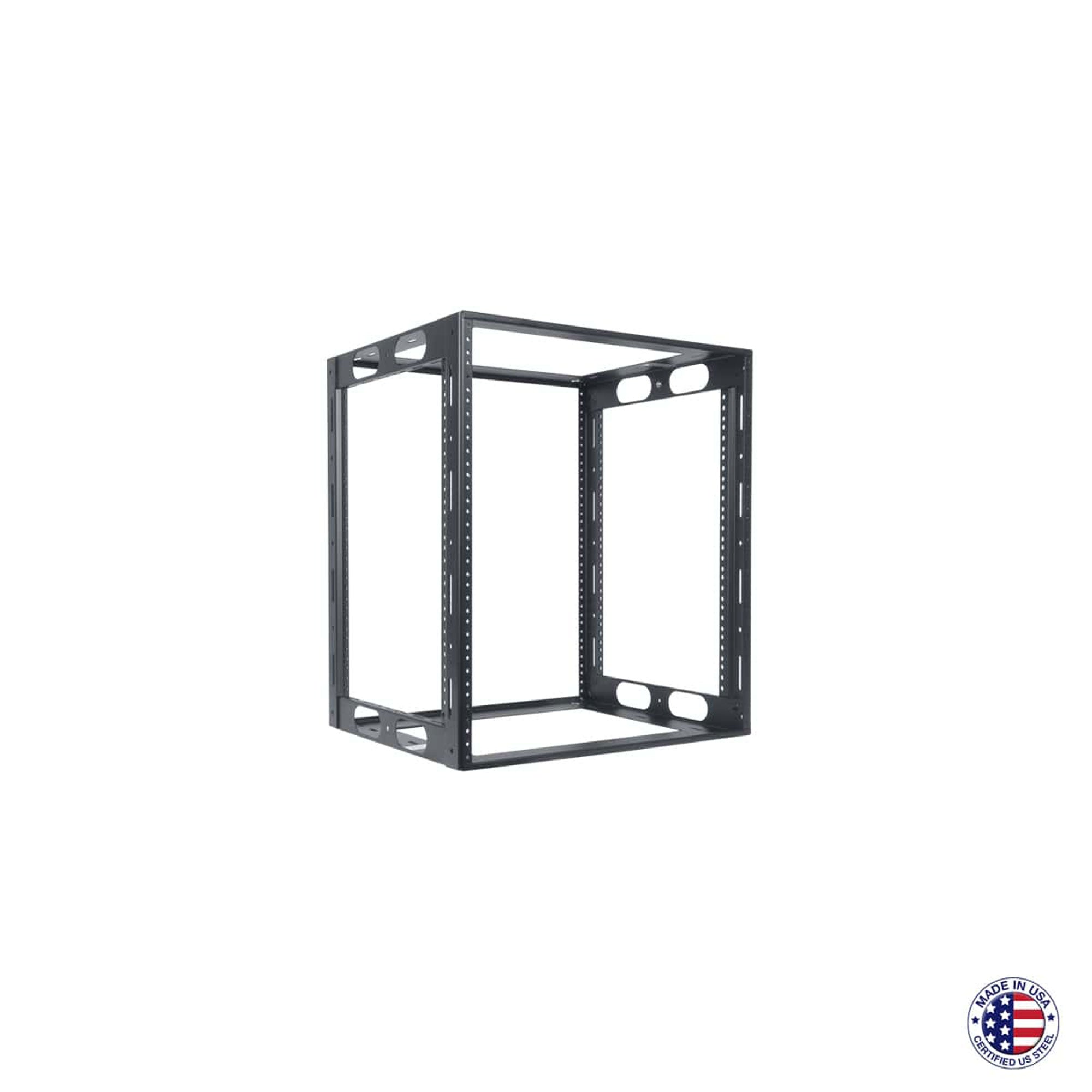 Lowell LCR-1216 Credenza Rack (12U x 16" Deep)