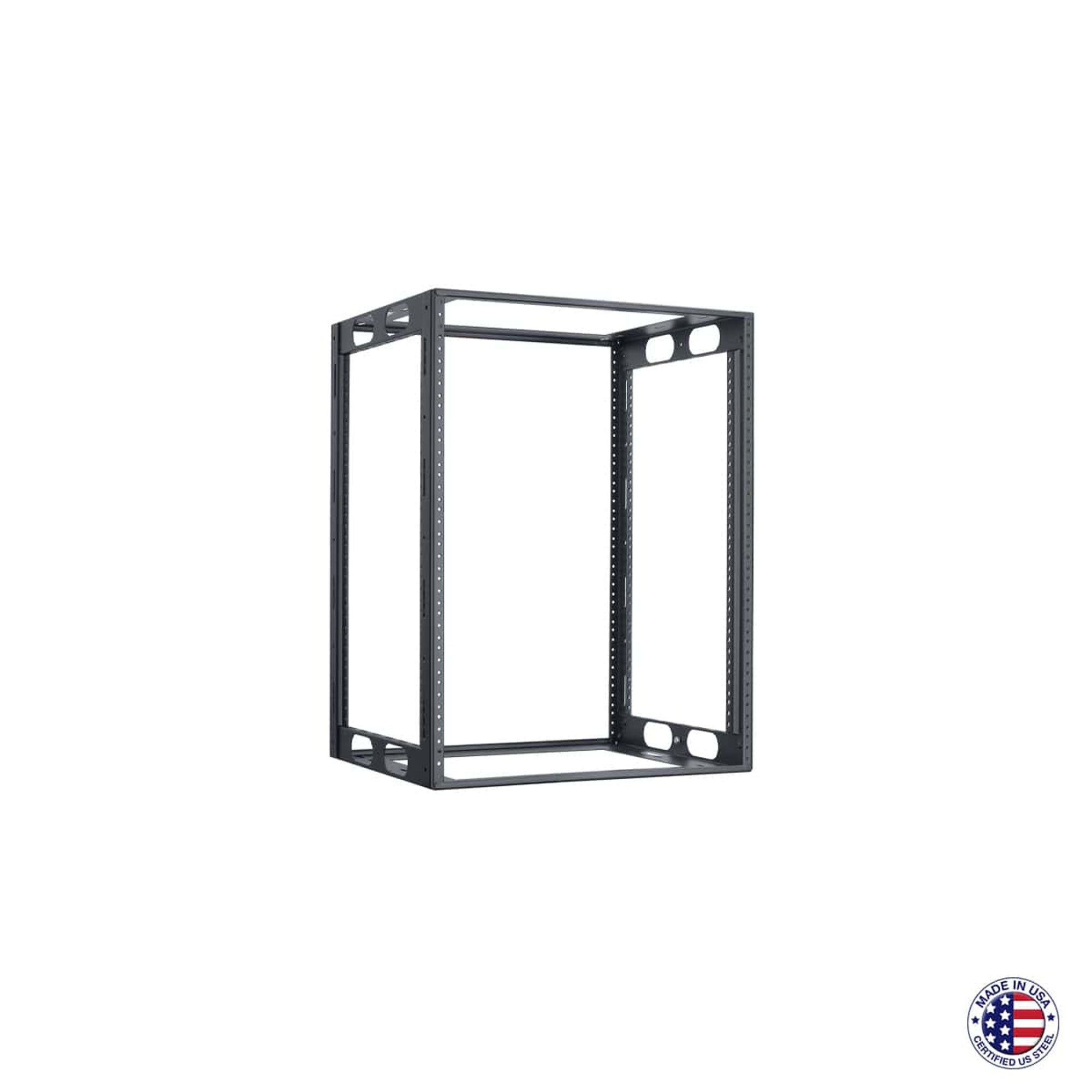 Lowell LCR-1416 Credenza Rack (14U x 16" Deep)