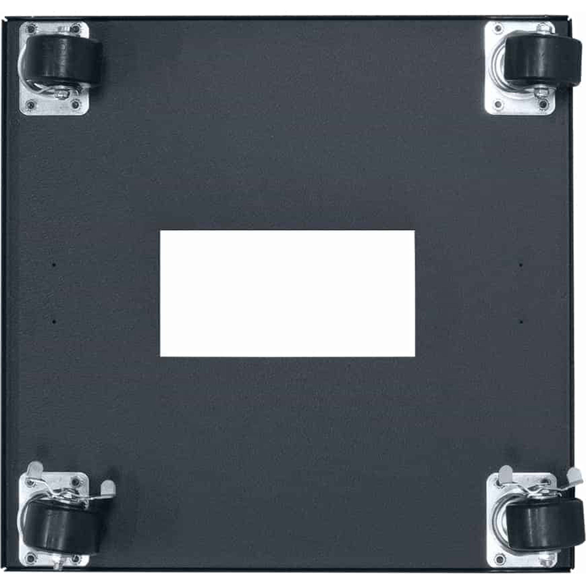 Lowell LMSB-22FL  Shallow Mobile Base with Fine-Floor Casters (22" Deep)