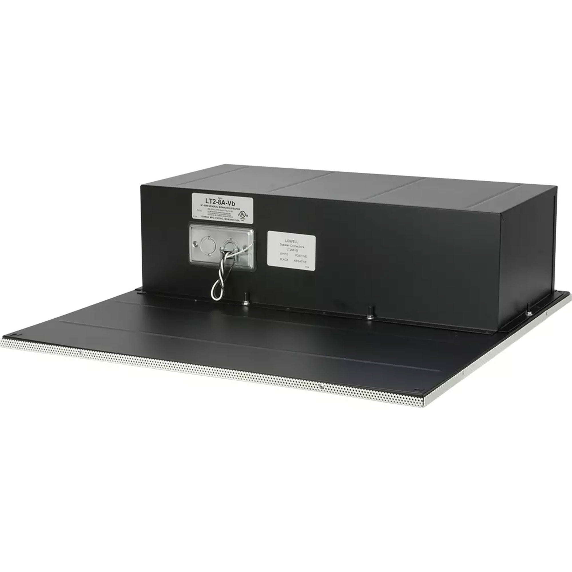 Lowell LT2-8A-VB Suspended Ceiling 8" Speaker with Backbox (2' x 2', 2 Pack)