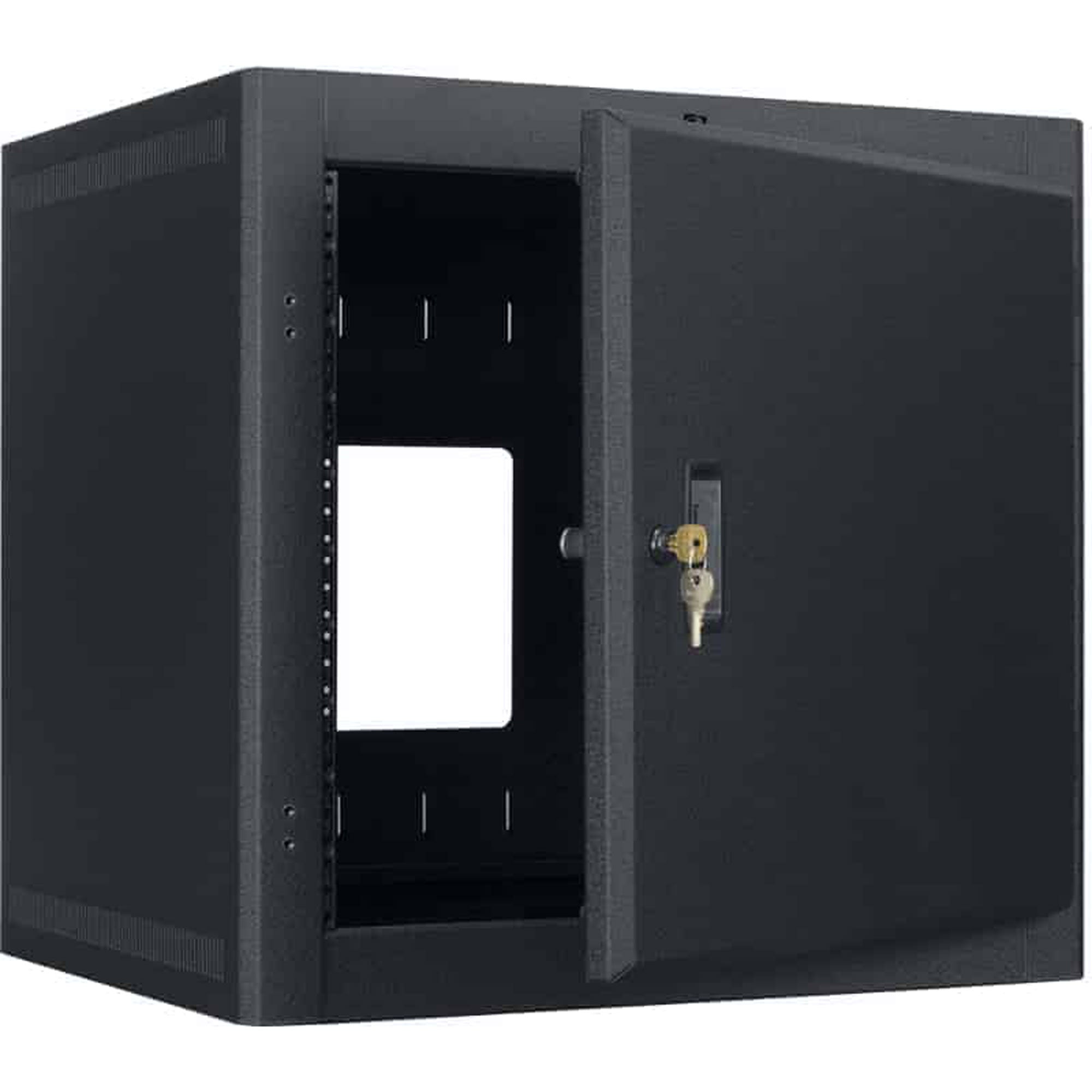 Lowell LWER-1018 Wall-Mount Rack with Front Door (10U)