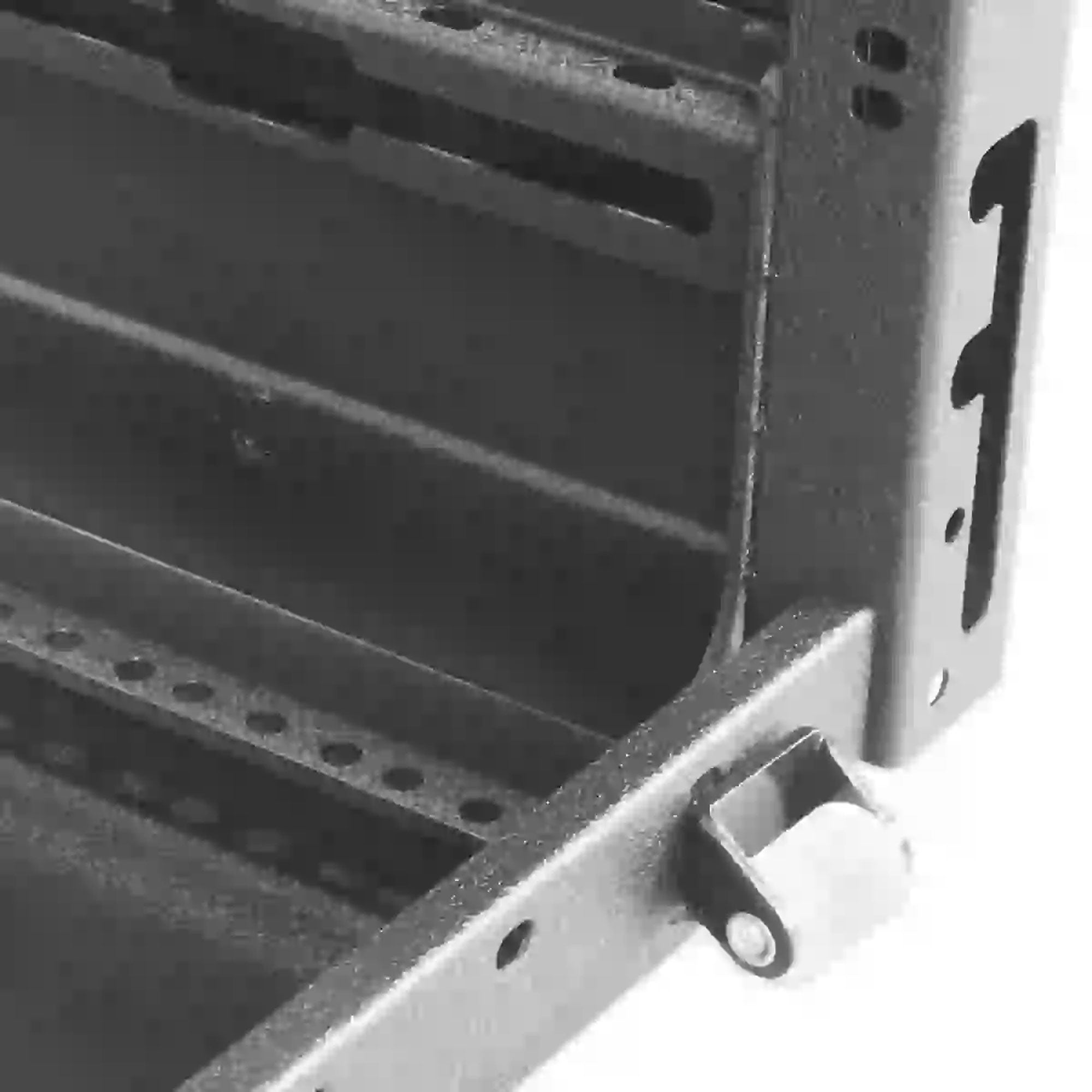 Lowell LWR-2428 28" 24U Wall Mount Rack