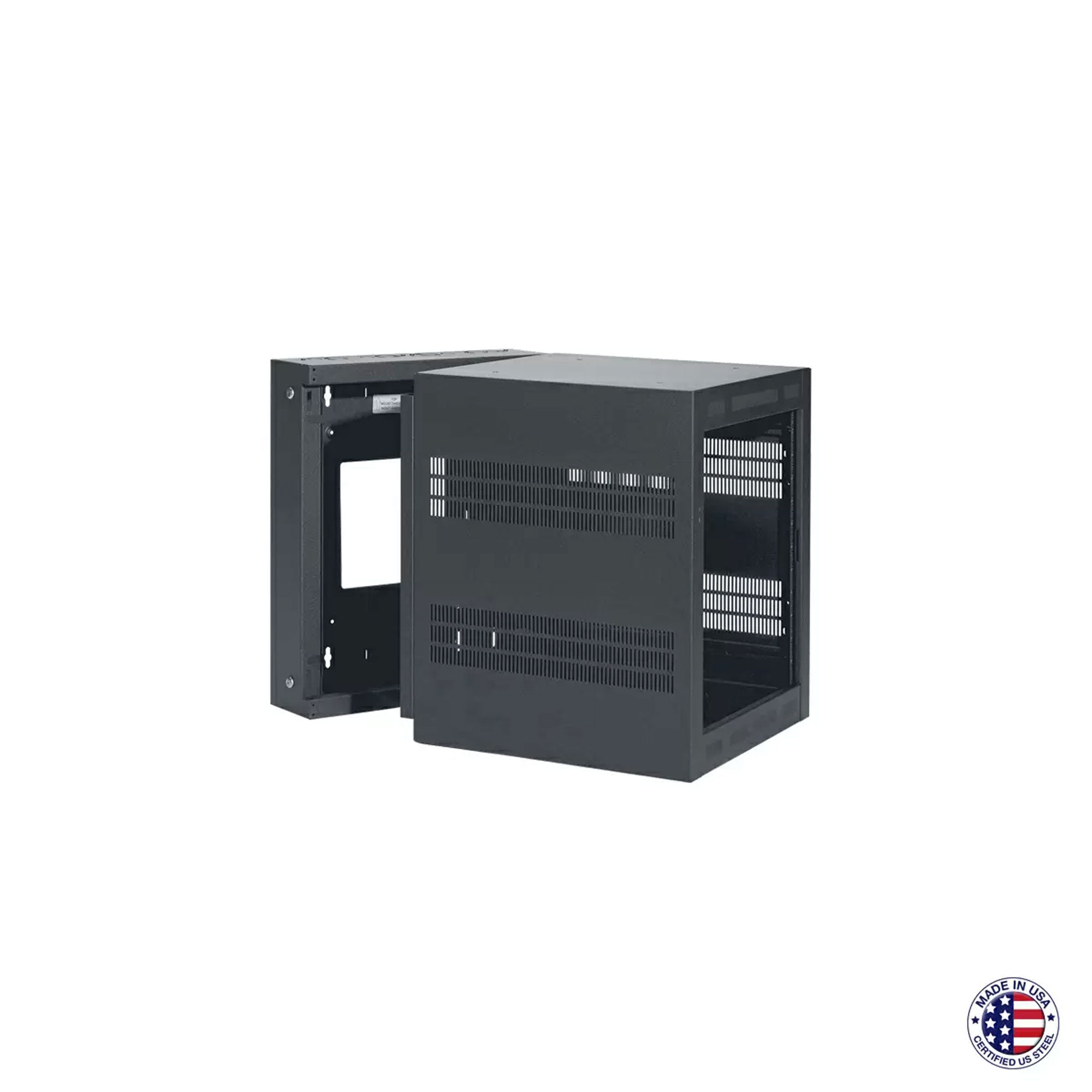 Lowell LWR-1228 28" 12U Wall Mount Rack