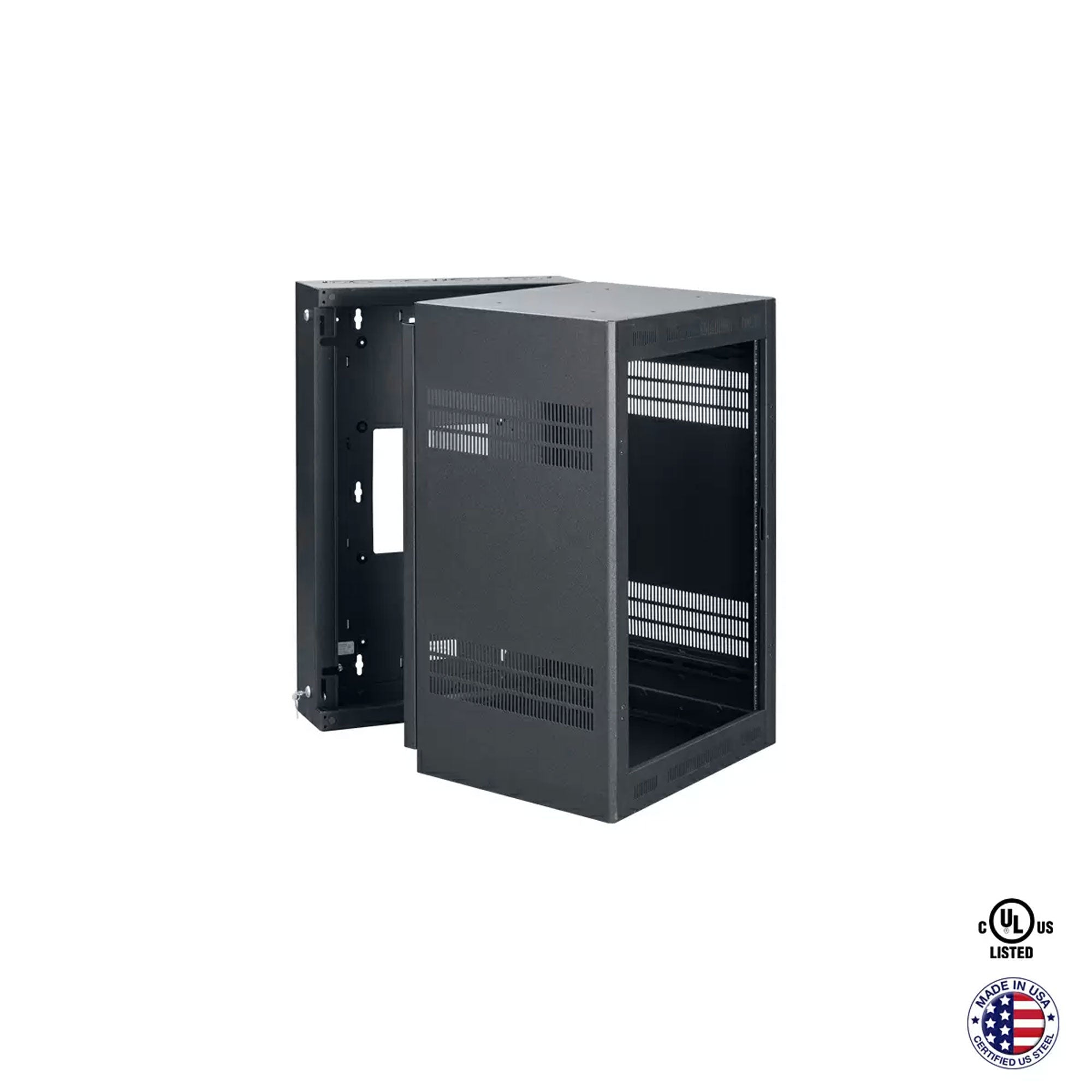 Lowell LWR-1623 23" 16U Wall Mount Rack