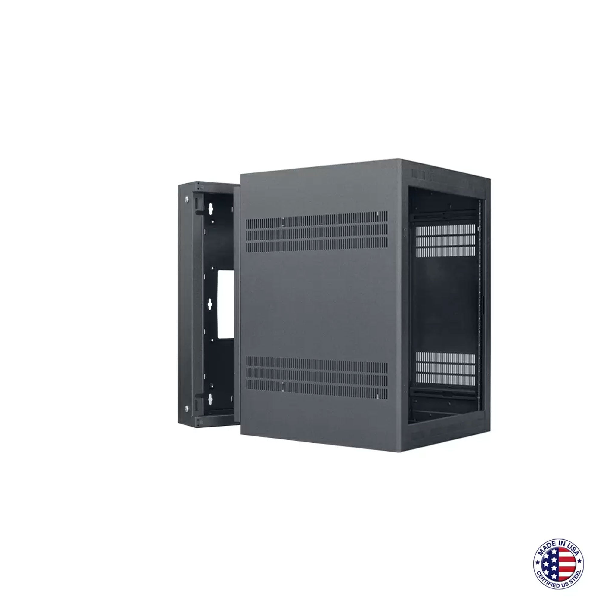 Lowell LWR-1632 32" 16U Wall Mount Rack