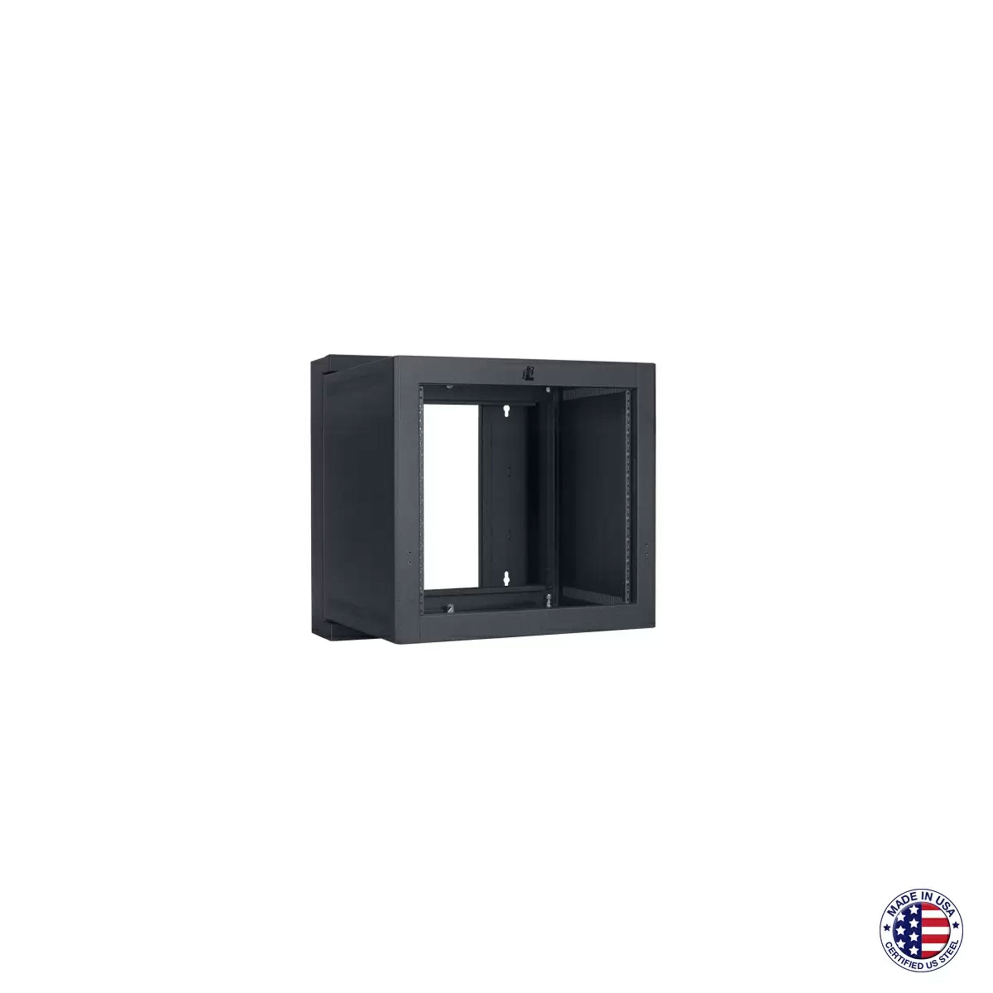 Lowell LWSR-1022 22" 10U Wall Swing-Open Rack