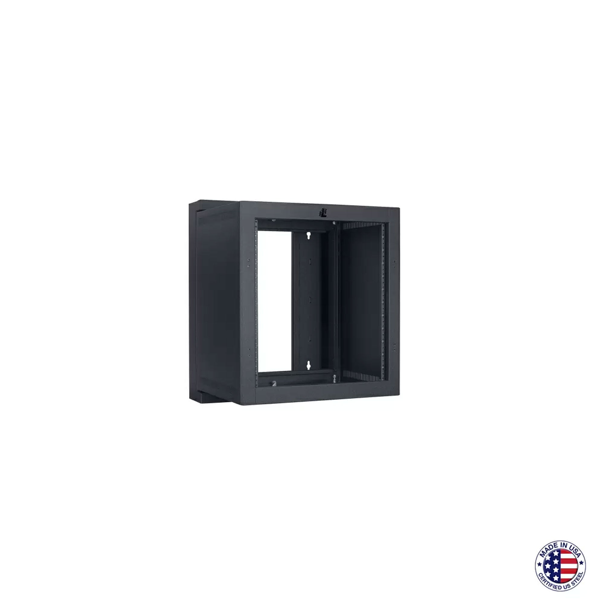 Lowell LWSR-1222 22" 12U Wall Swing-Open Rack