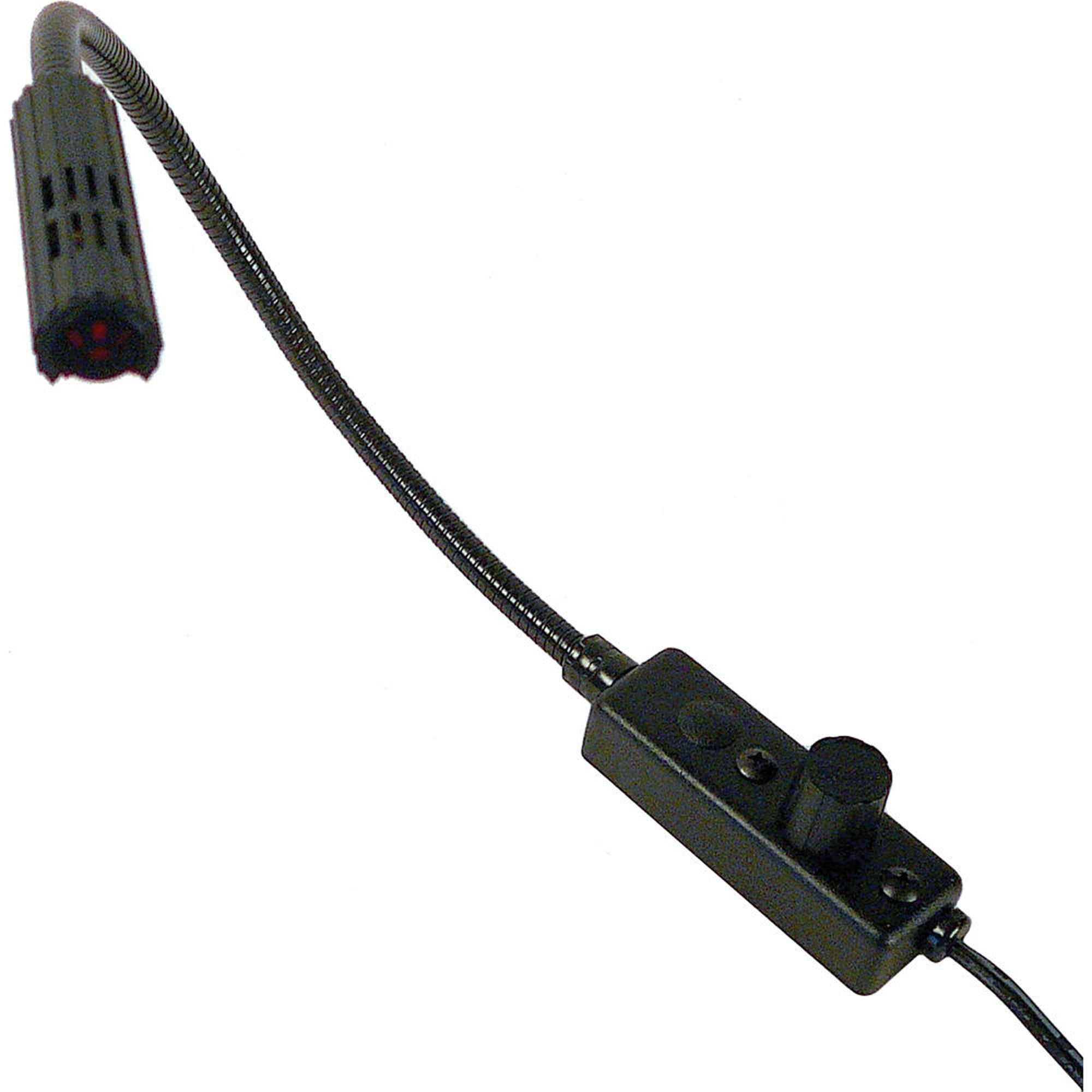 Littlite CC-EE12-LED Task Light, End Mount Gooseneck, End Mount Cord & US Power Supply (12")