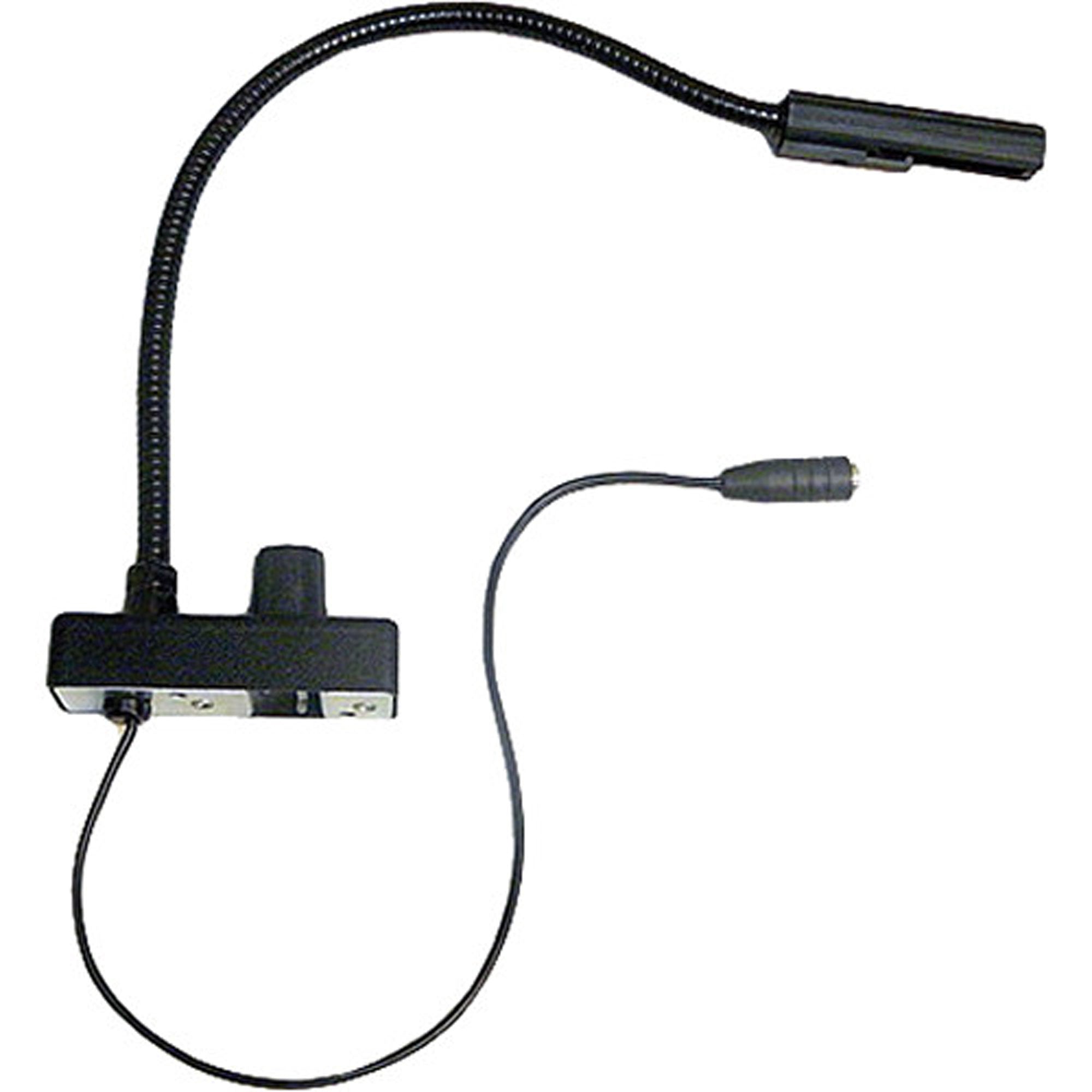 Littlite CC-TB12-LED Task Light, Top Mount Gooseneck, Bottom Mount Cord & US Power Supply (12")