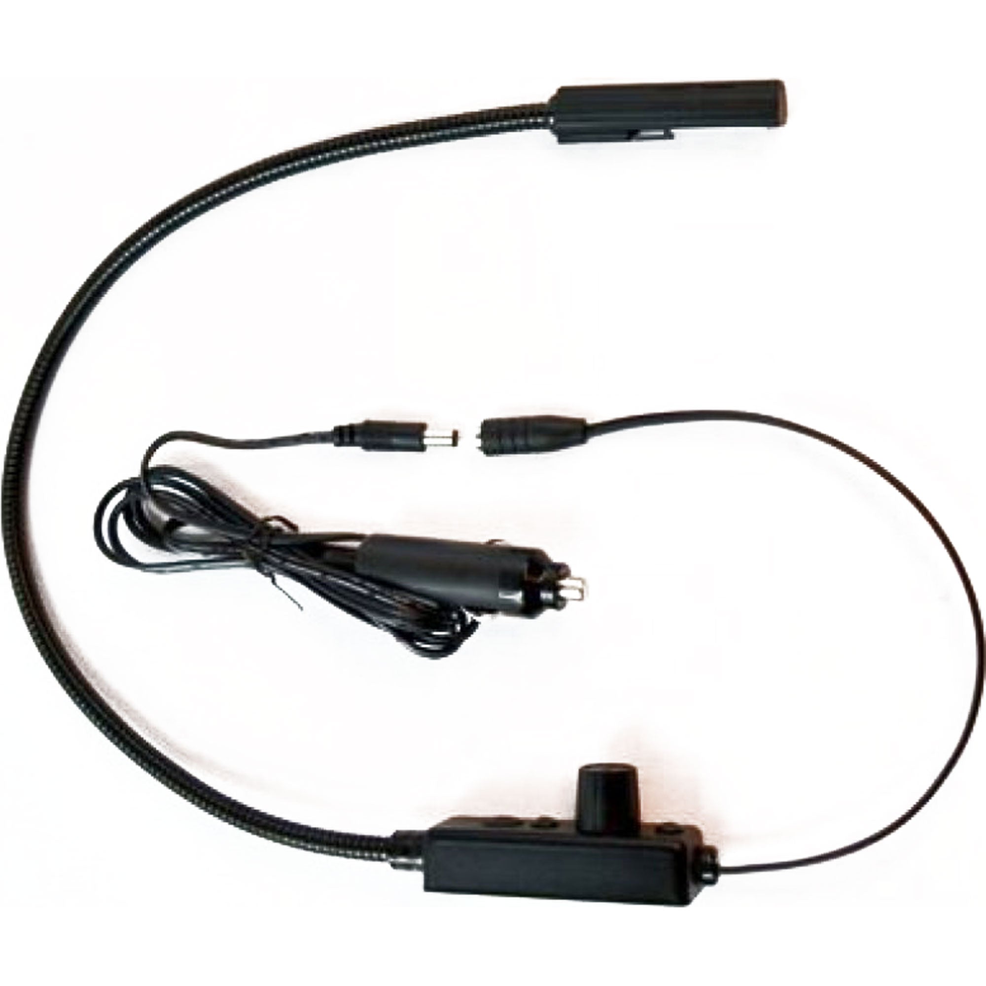 Littlite L-6/18-LED-BLUE Automotive LED Lampset with Blue/White Light & Cigarette Adapter (18")