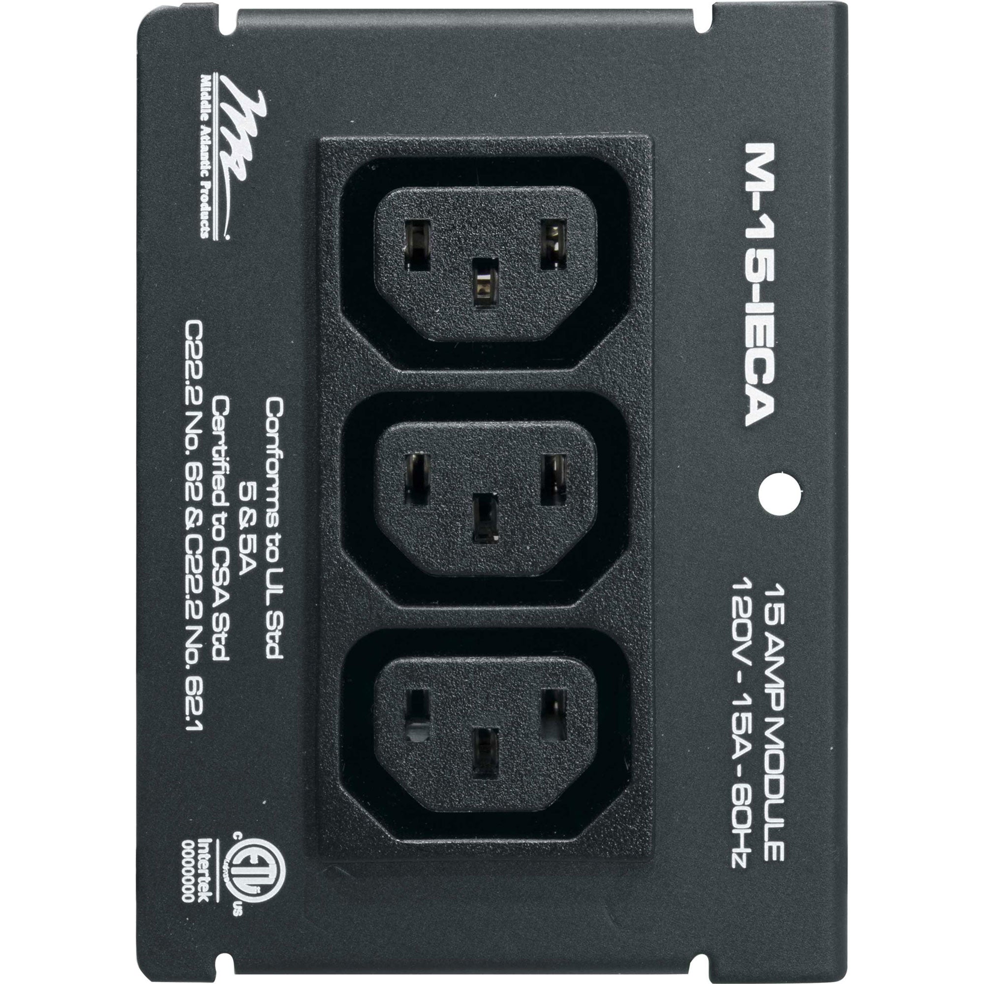 Middle Atlantic M-15-IECA Switchable Power Module