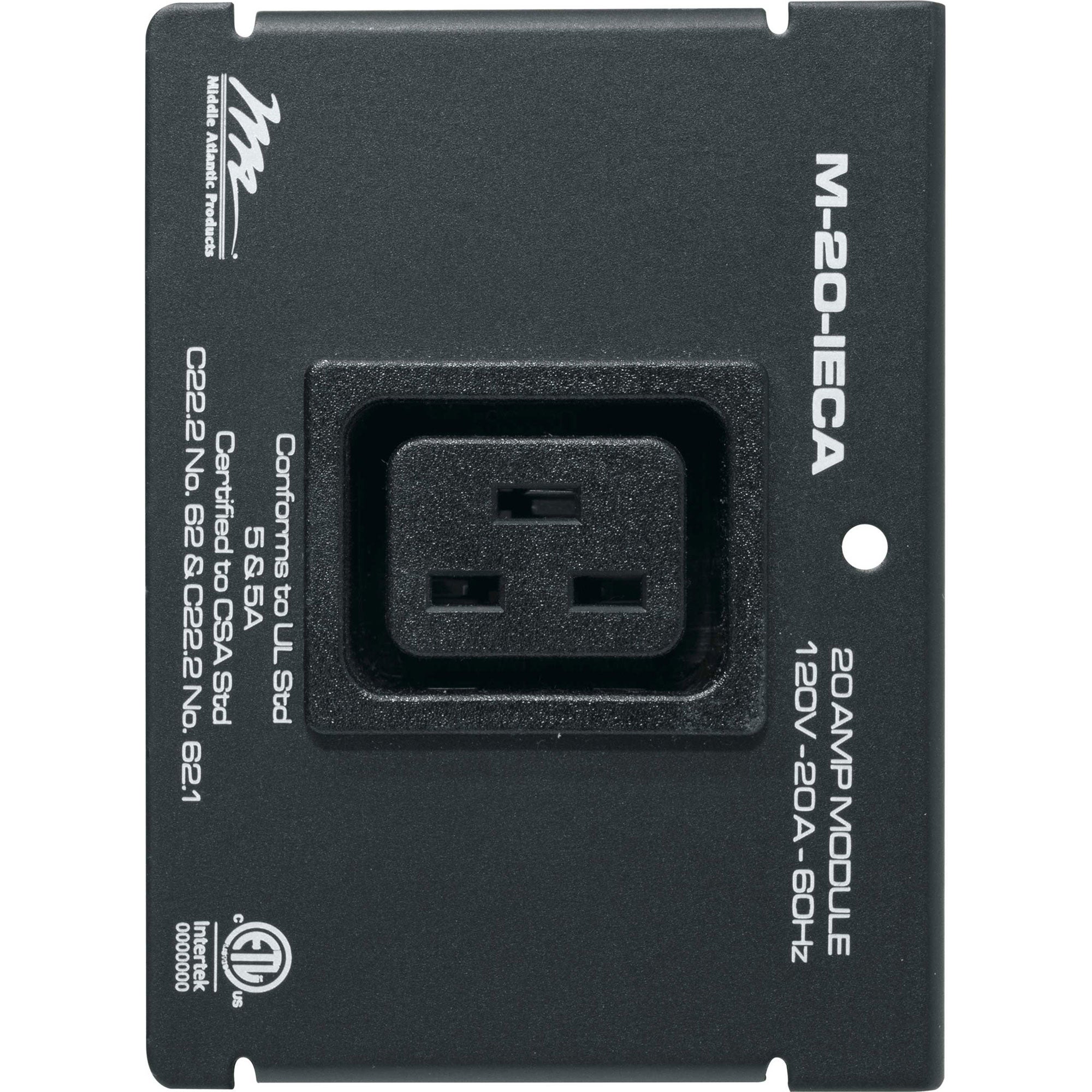 Middle Atlantic M-20-IECA Switchable Power Module