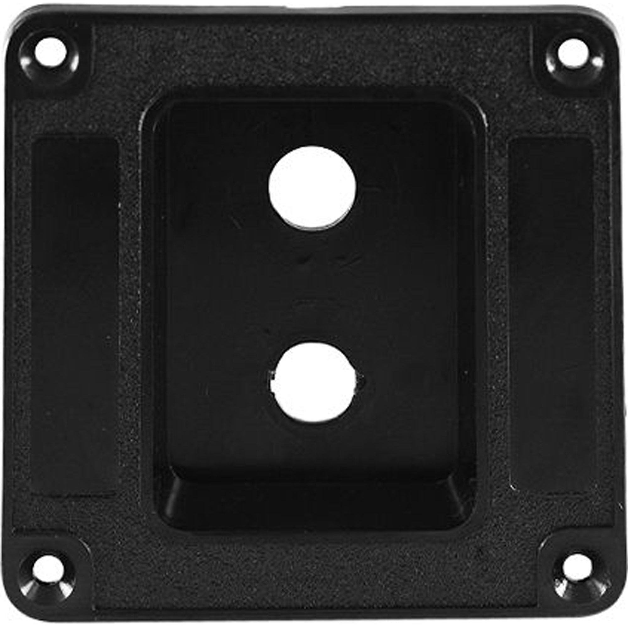 Penn Elcom M1500 Speaker Cabinet Recessed Dish for Two 1/4" Jacks (Black)
