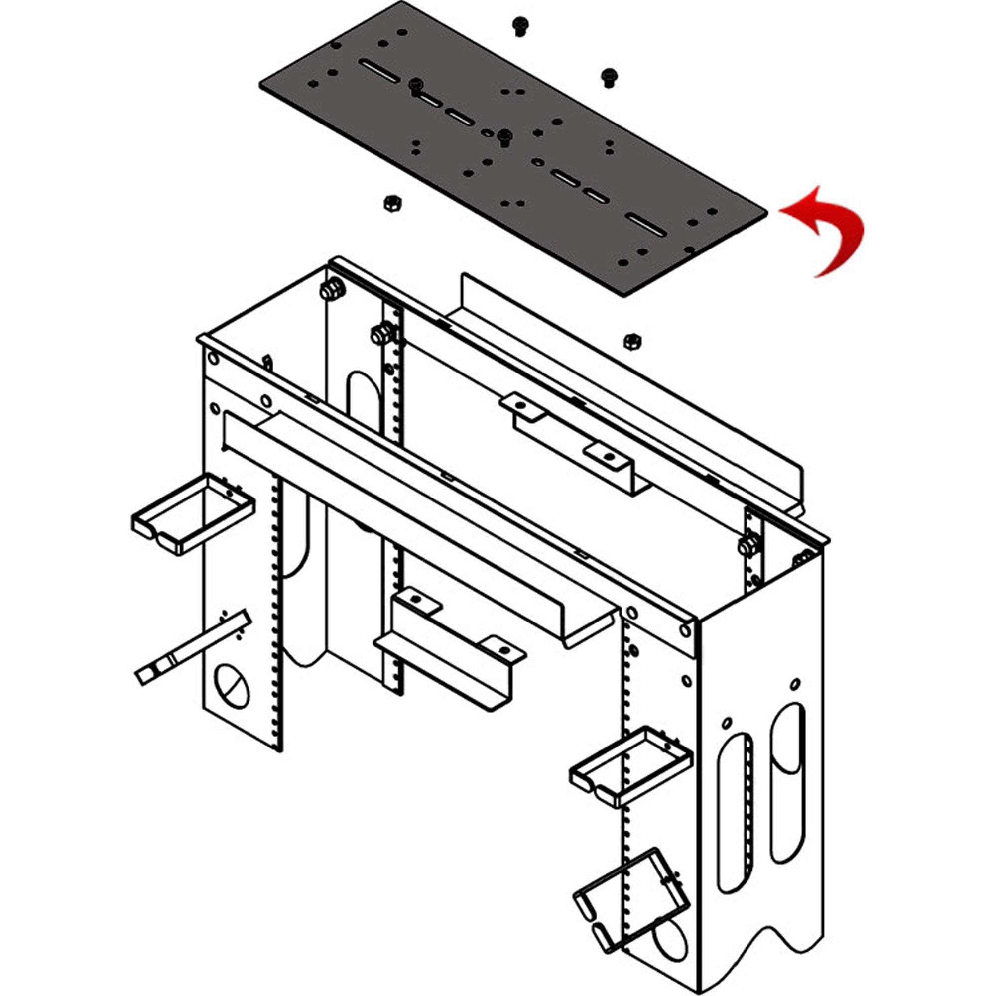 Middle Atlantic MK-LA Cable Ladder Adapter