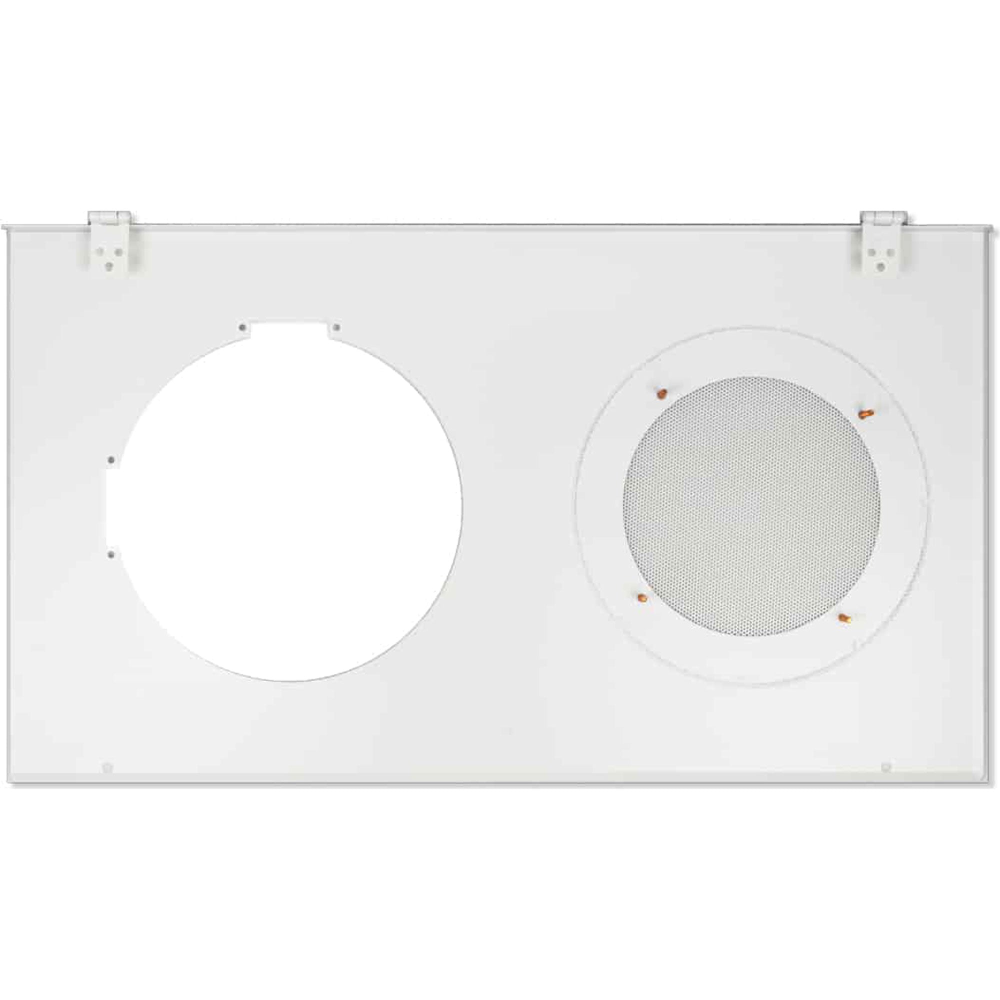 Lowell MC-301 Round Grille with Frame for Recessed Clock-Speaker Center (2 Pack)