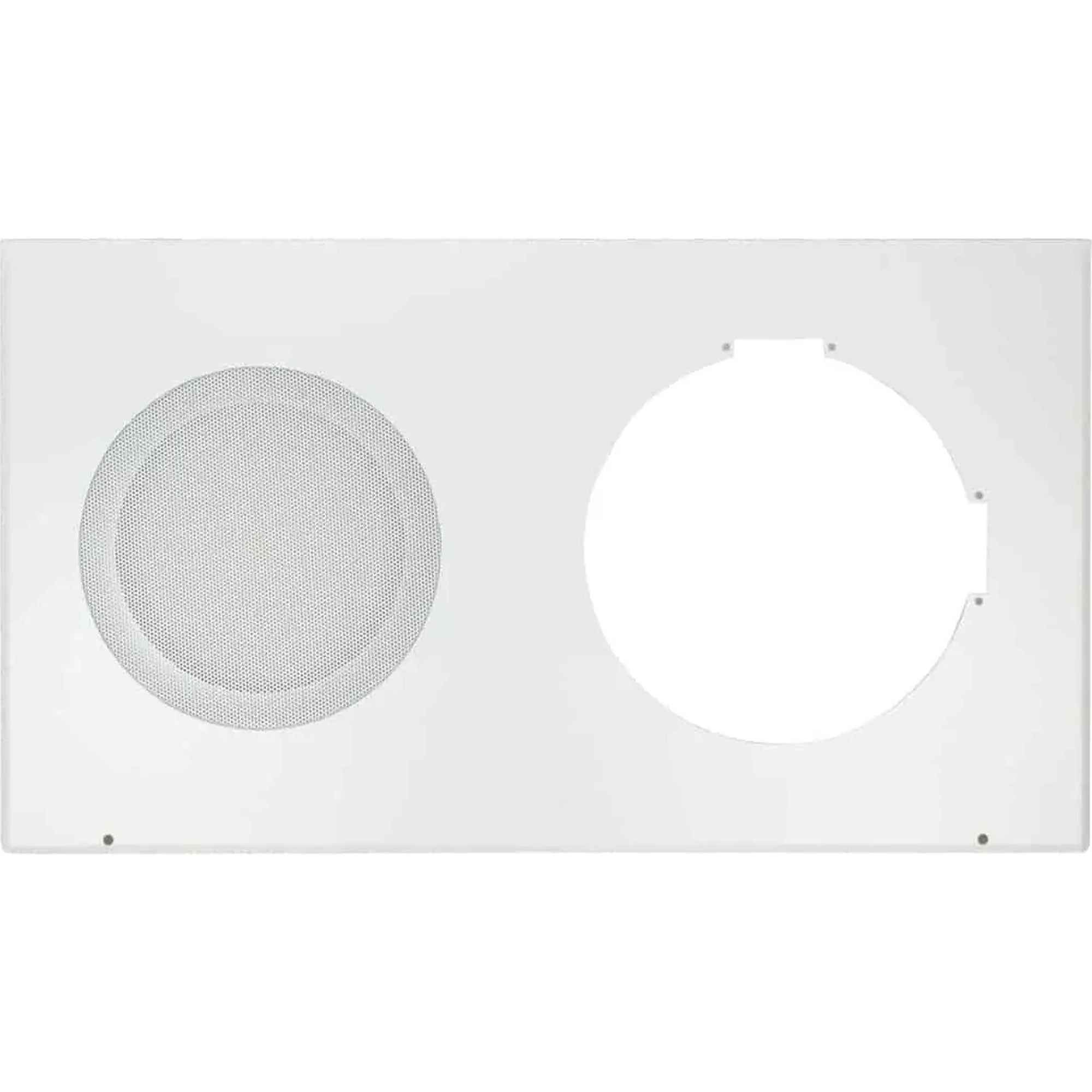 Lowell MC-301 Round Grille with Frame for Recessed Clock-Speaker Center (2 Pack)