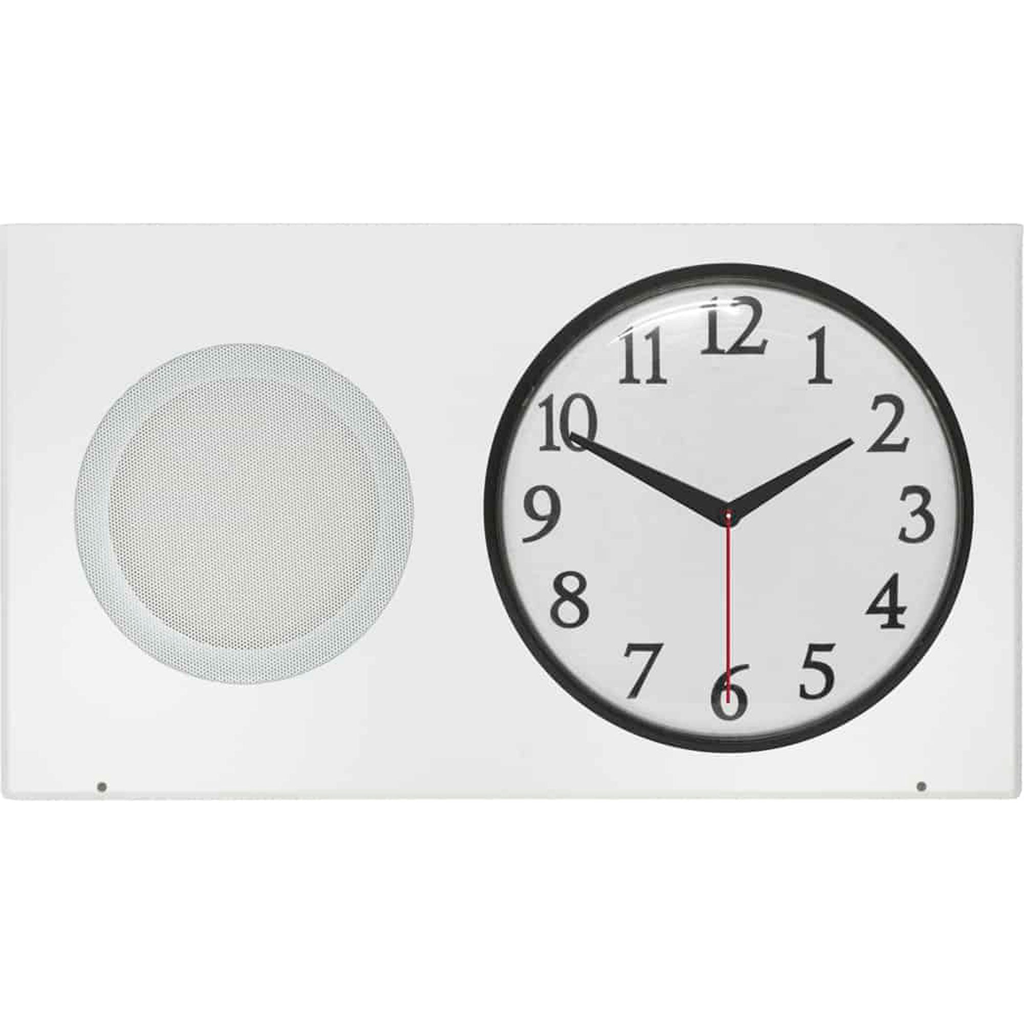 Lowell MC-701 Round Grille with Frame for Surface Mount Clock-Speaker Center (2 Pack)