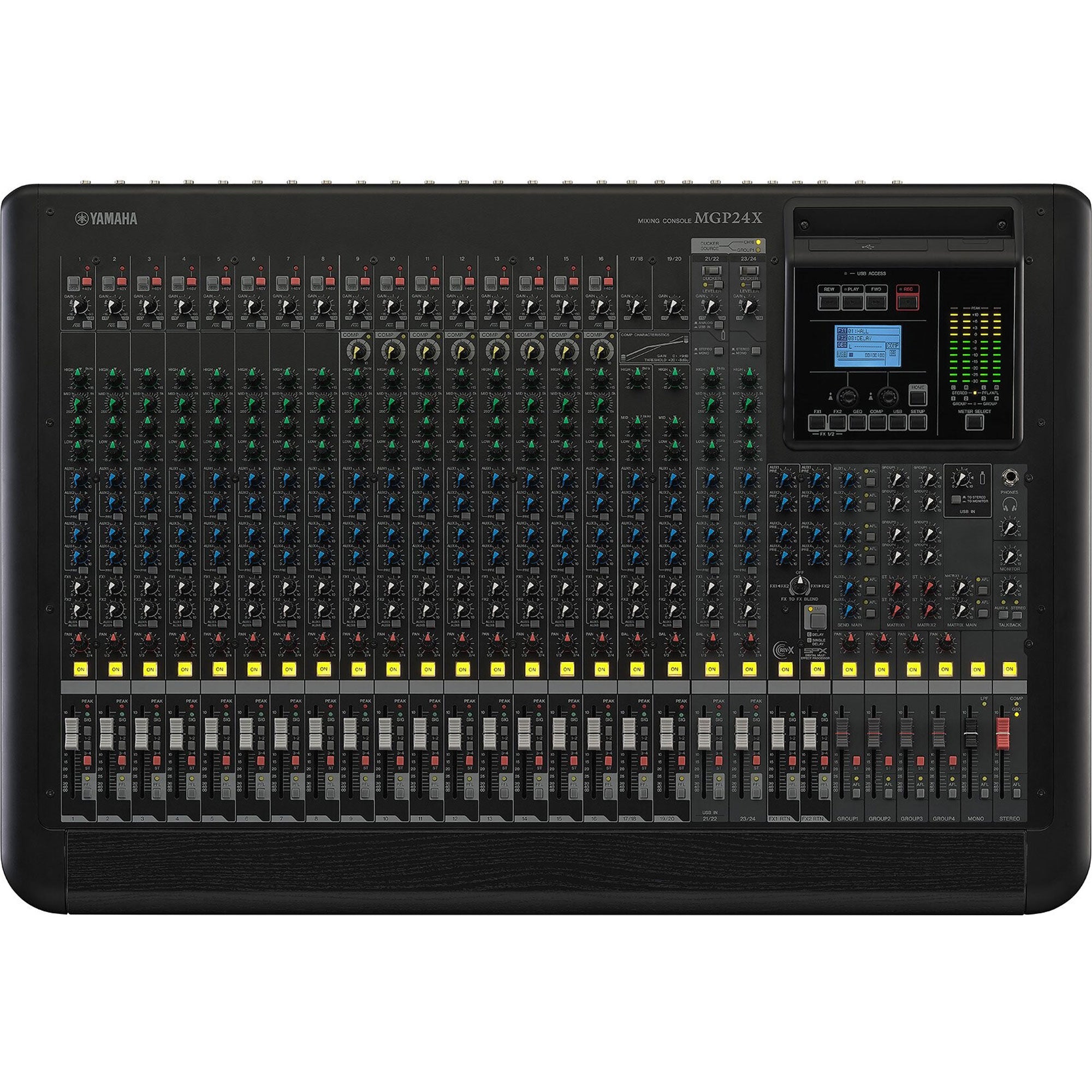 Yamaha MGP24X A 24-Channel Analog Mixing Console with DSP Effects