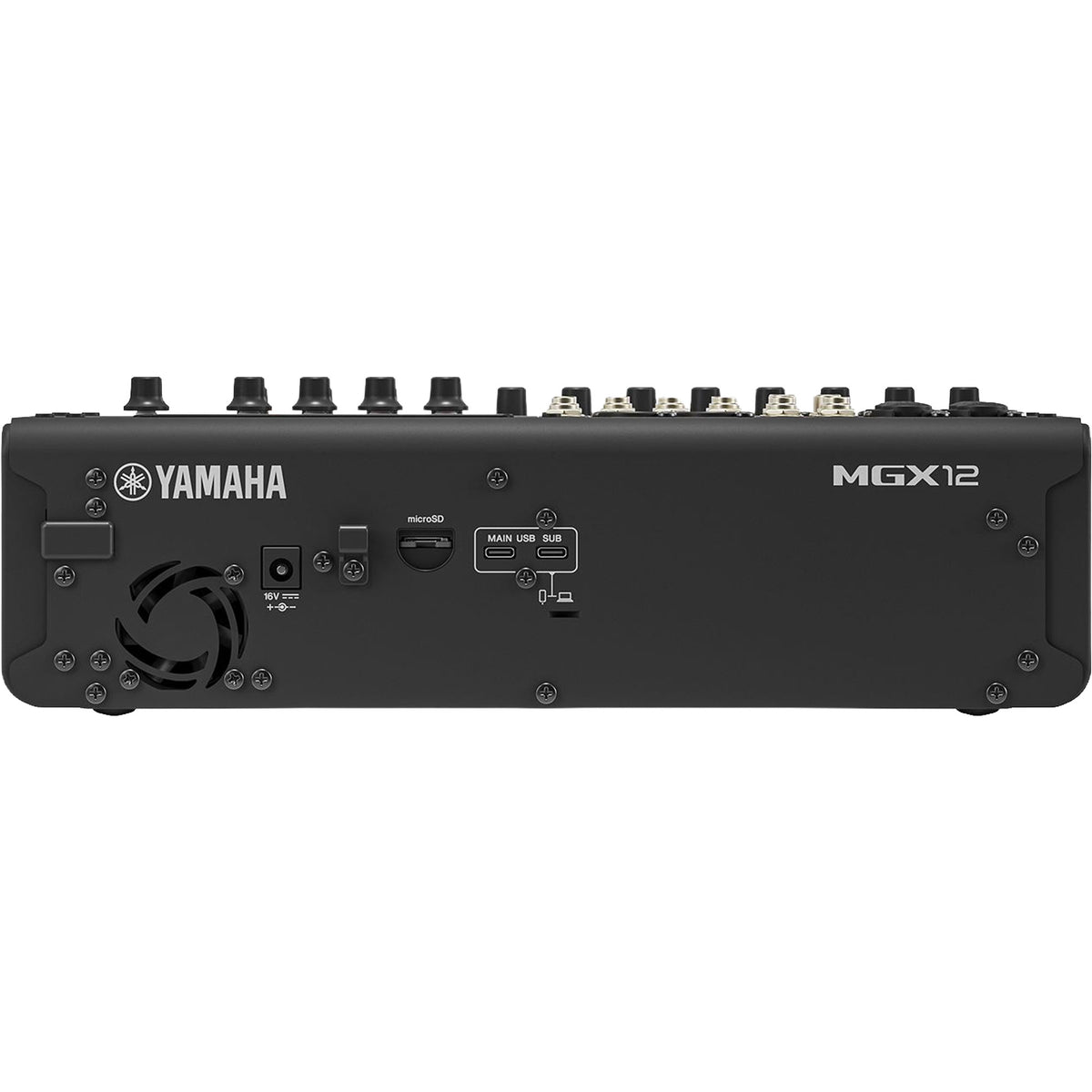 Yamaha MGX12 18-Channel Digital Mixing Console with Audio Interface (Black)