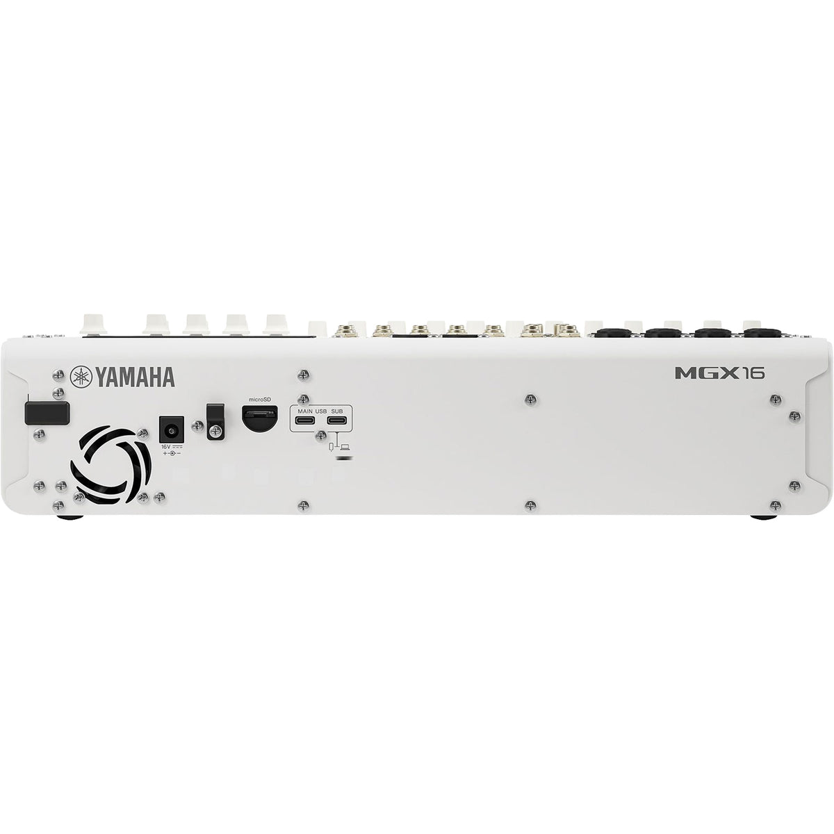 Yamaha MGX16 22-Channel Digital Mixing Console with Audio Interface (White)